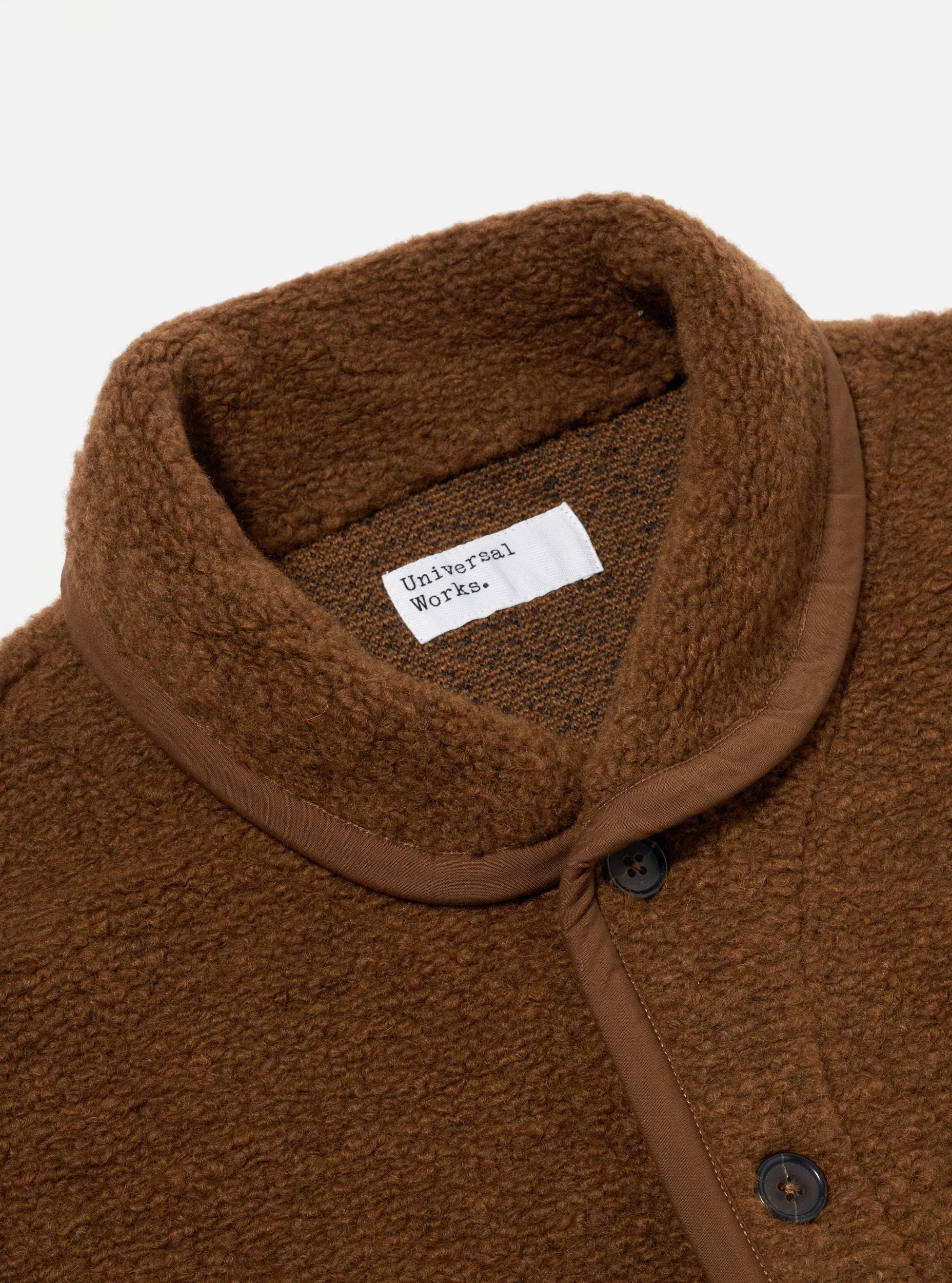Brown Alvar Fleece Lancaster Jacket Product Image
