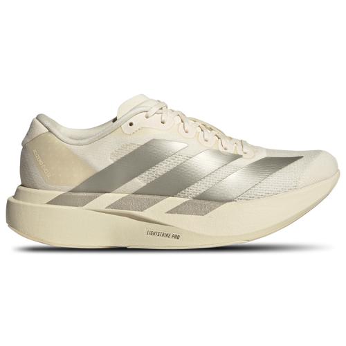 adidas Womens adidas Adizero Evo SL - Womens Shoes Wonder White/Cyber Metallic/Warm Vanilla Product Image