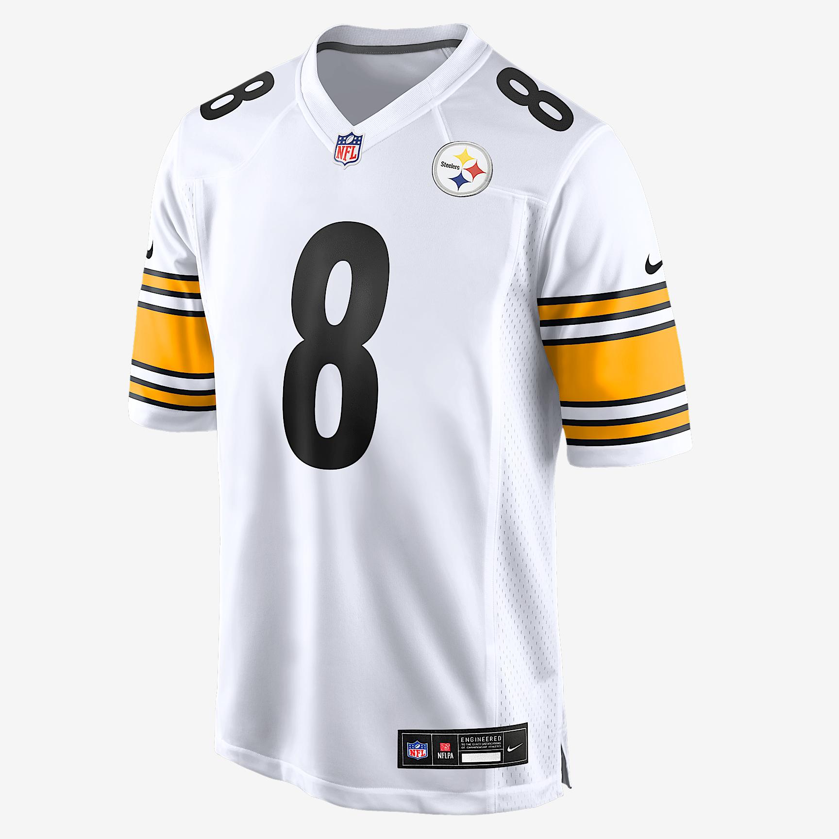 Aaron Rodgers Pittsburgh Steelers Nike Mens NFL Game Jersey | 67NM0F5S7LF-SAC Product Image