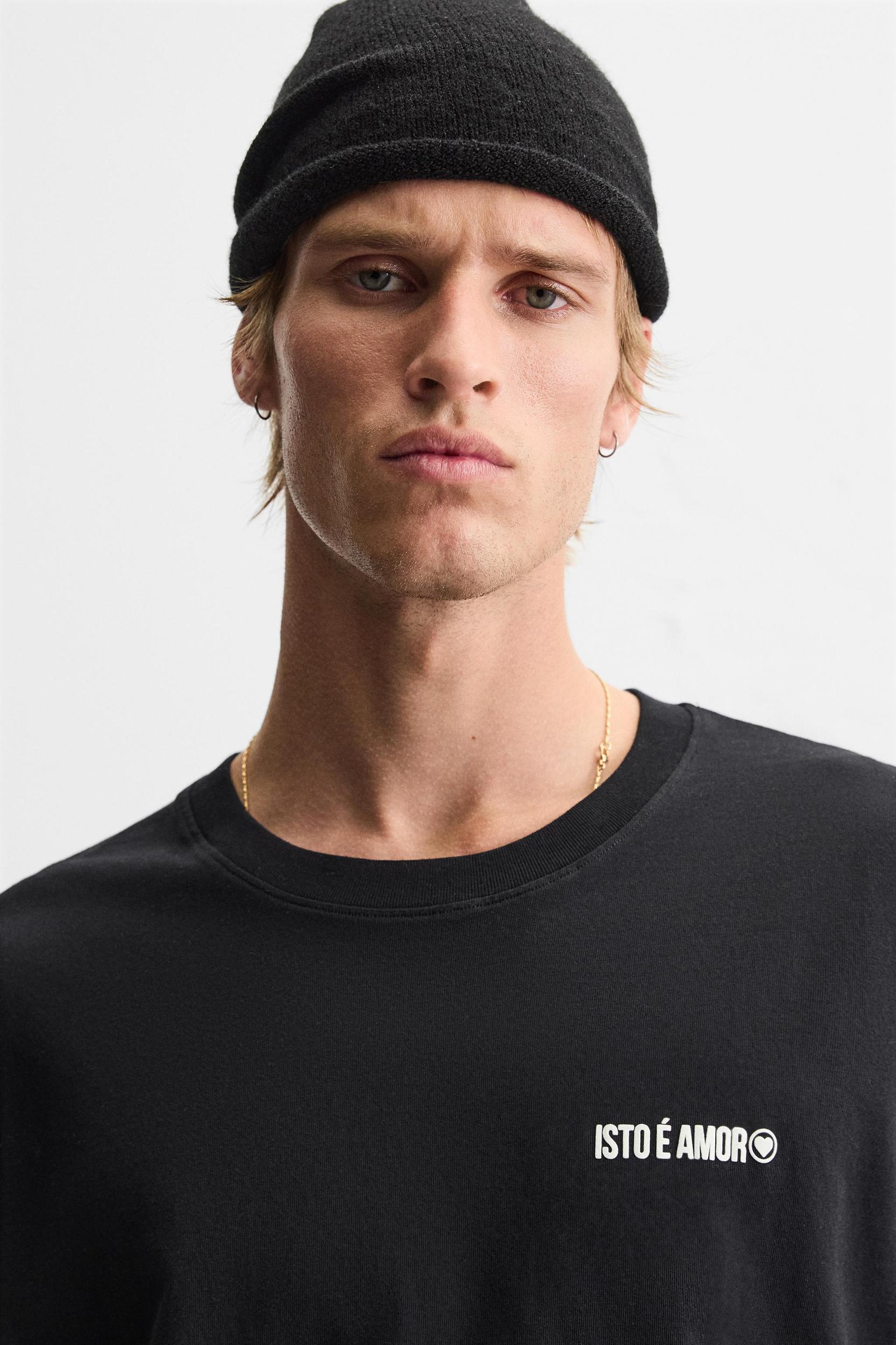 LIMITED EDITION RUBBERIZED TEXT T-SHIRT Product Image