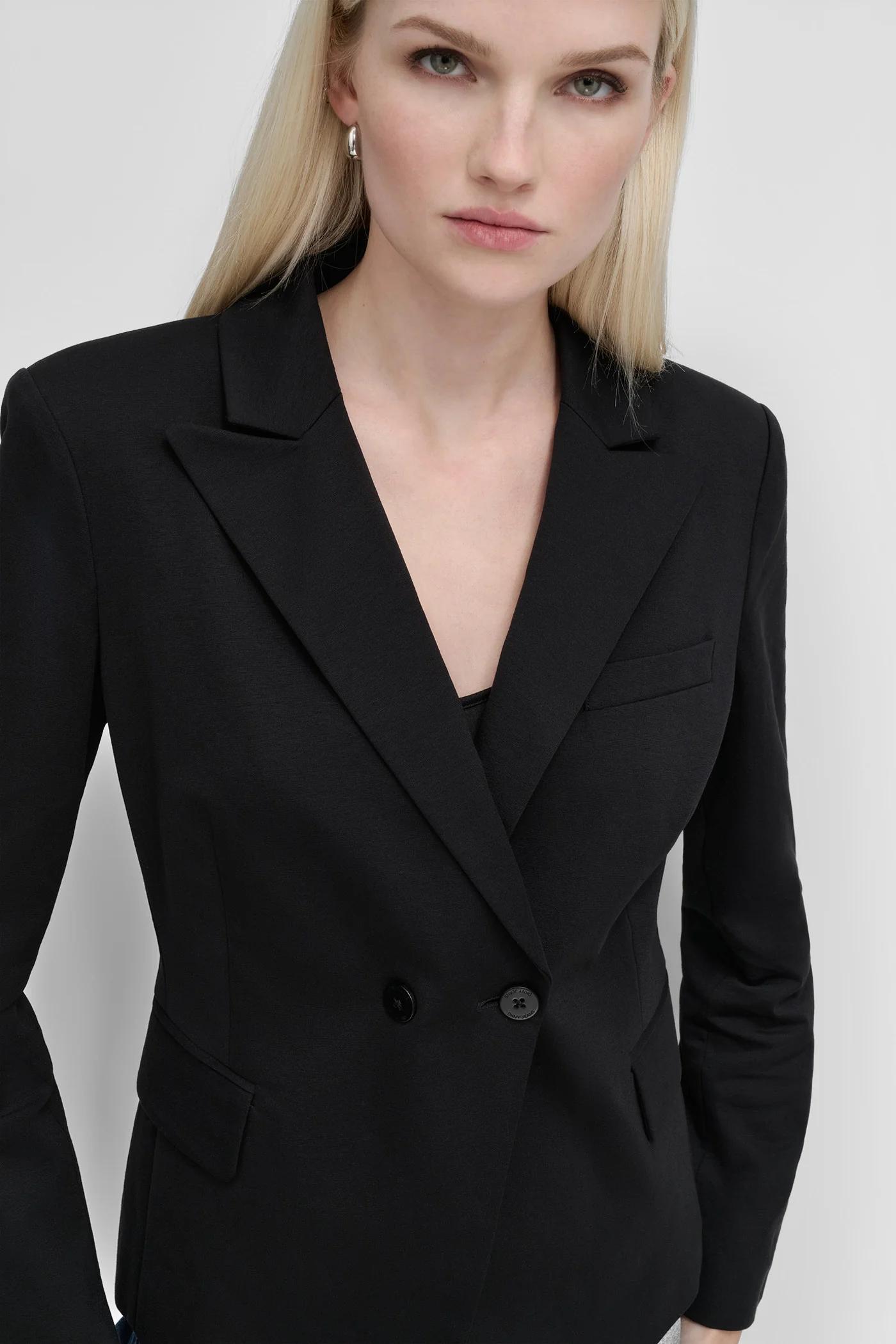 SINGLE BREASTED FITTED BLAZER Product Image