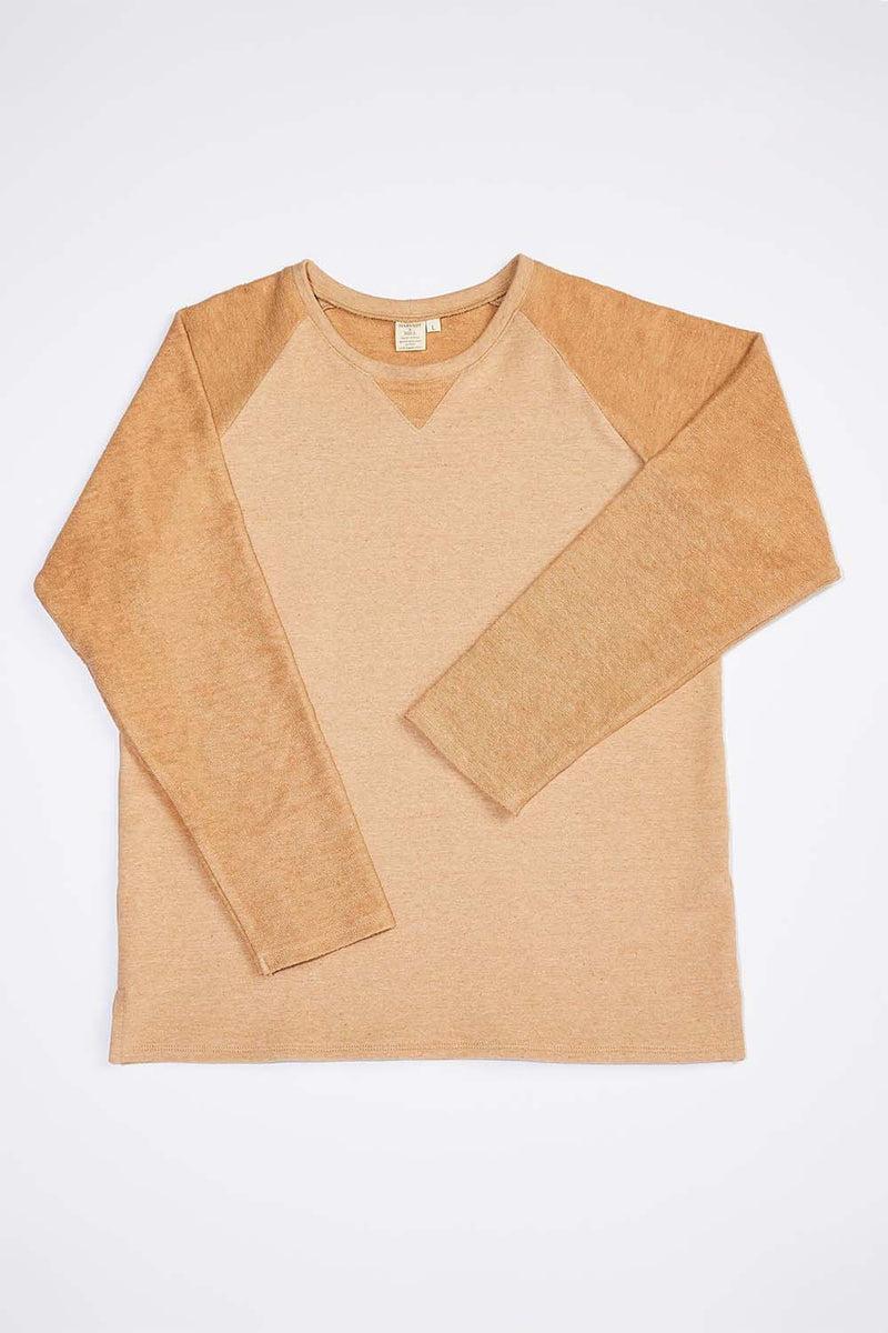 Limited Edition: Women's Organic Heirloom Brown French Terry Sweatshirt Product Image