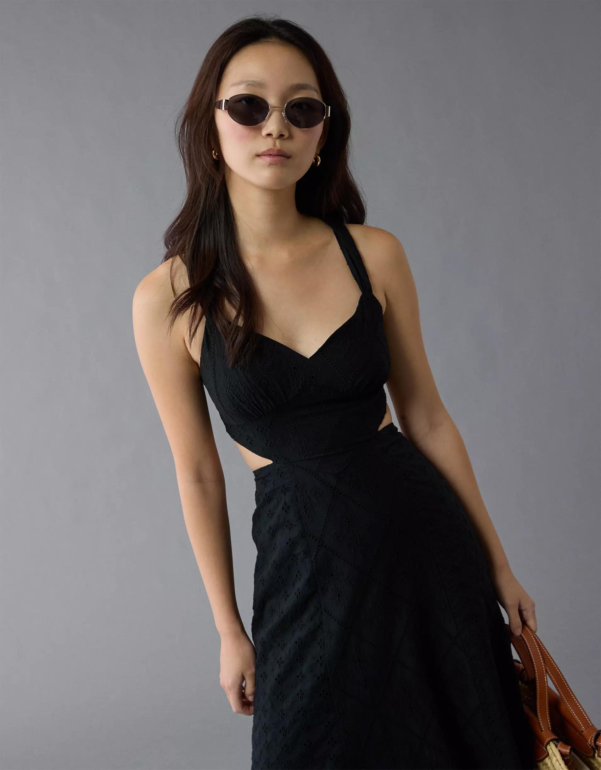 AE Cut-Out Midi Dress Product Image
