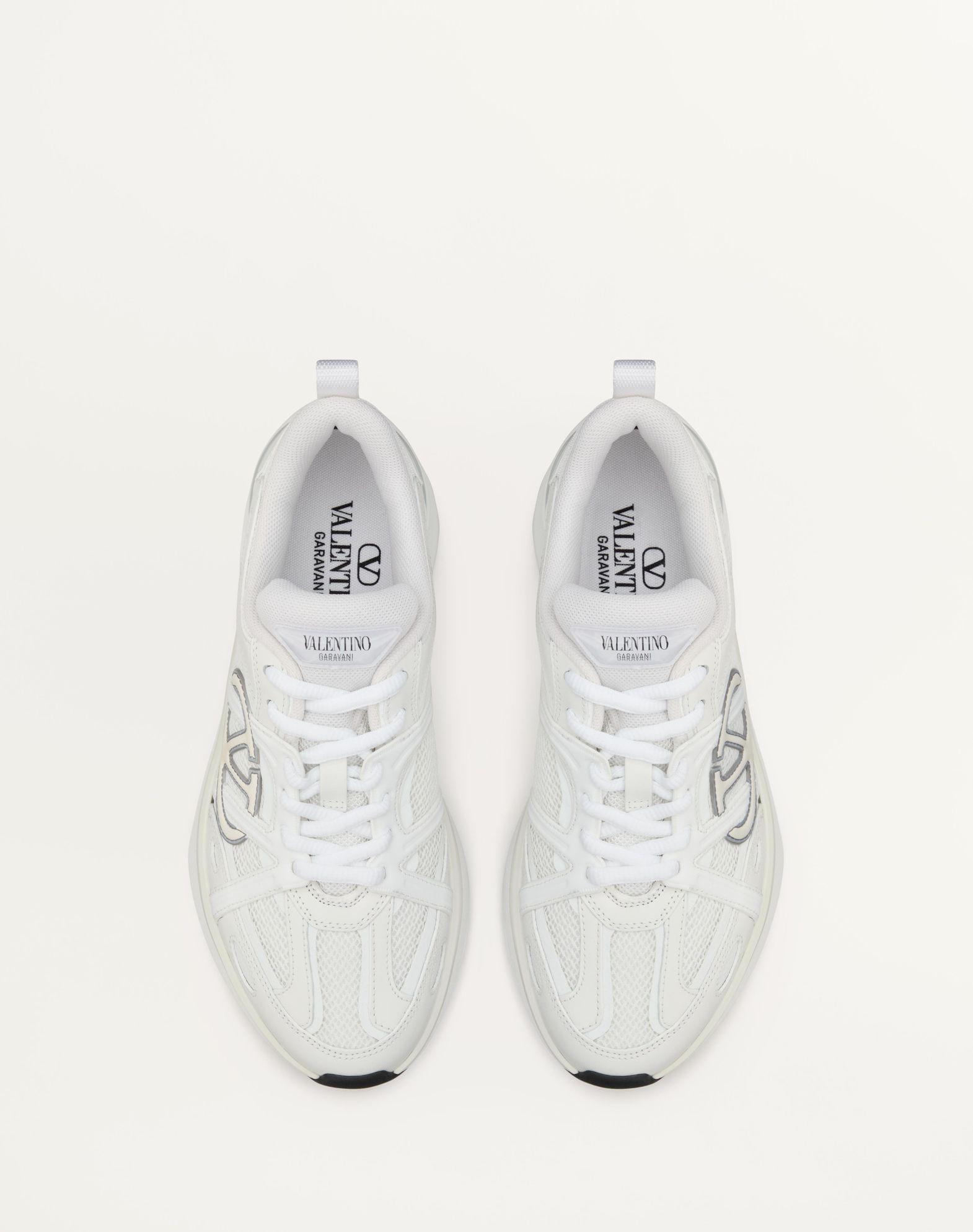 Vlogo Easyjog Calfskin And Fabric Sneaker Product Image