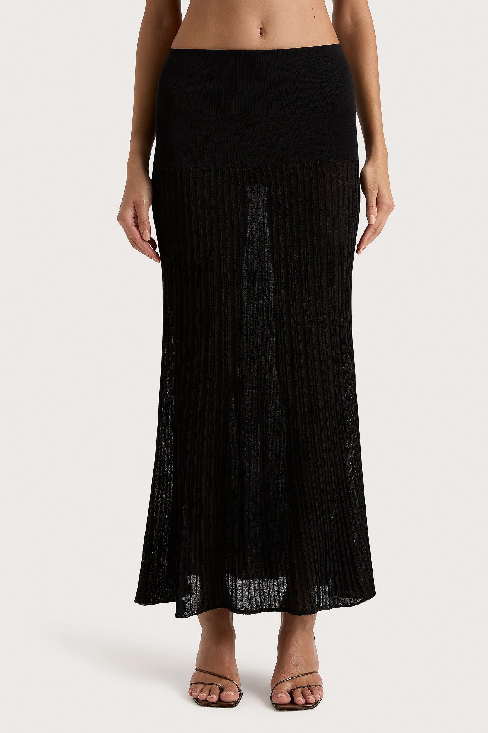 Citara Skirt Black - Final Sale Product Image