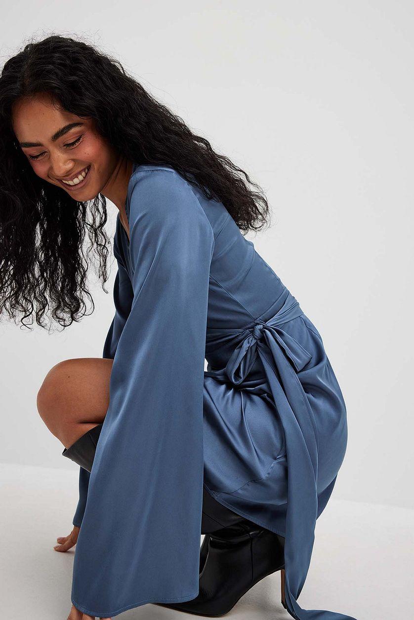 Tie Waist Flowy Mini Dress Product Image