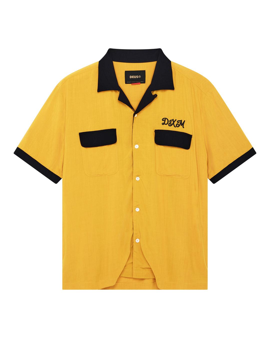 Diablo Bowling Shirt - Golden Yellow Product Image