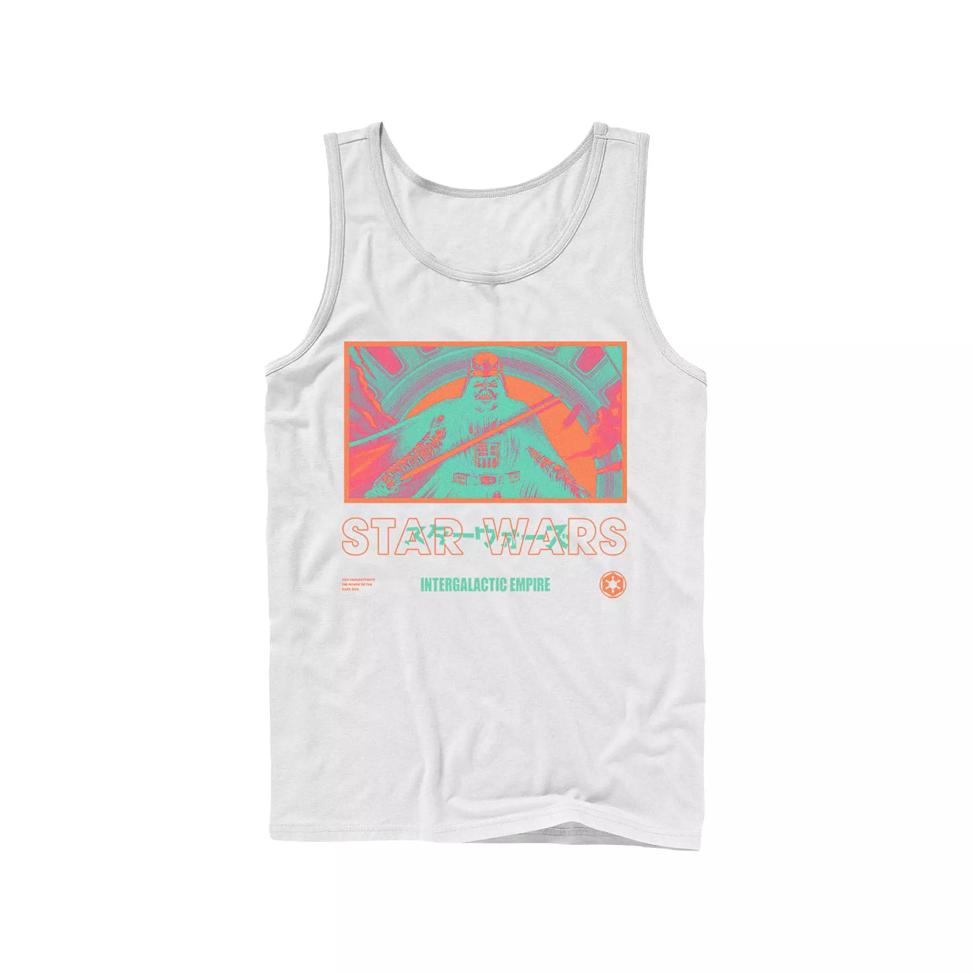 Men's Star Wars Bright Baddies Vader Tank Top,  Product Image