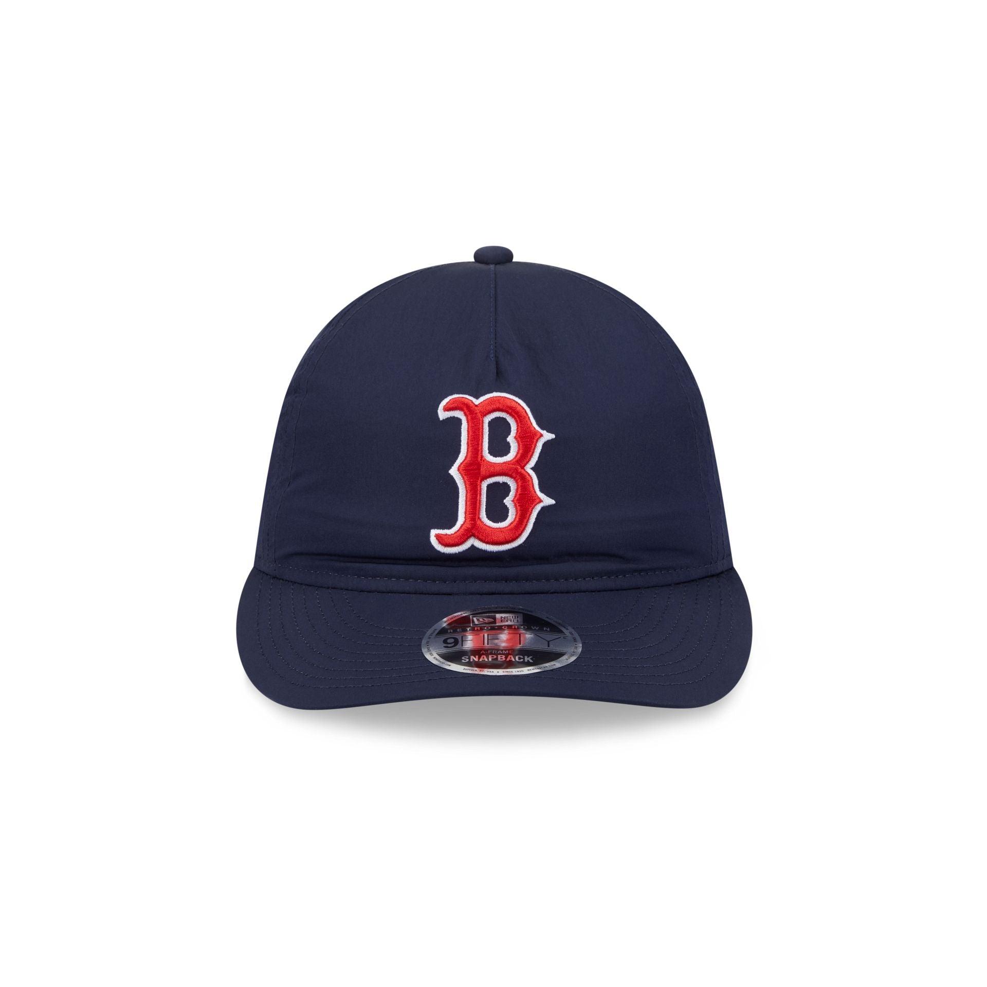 Boston Red Sox Nylon Retro Crown 9FIFTY A-Frame Snapback Hat Male Product Image