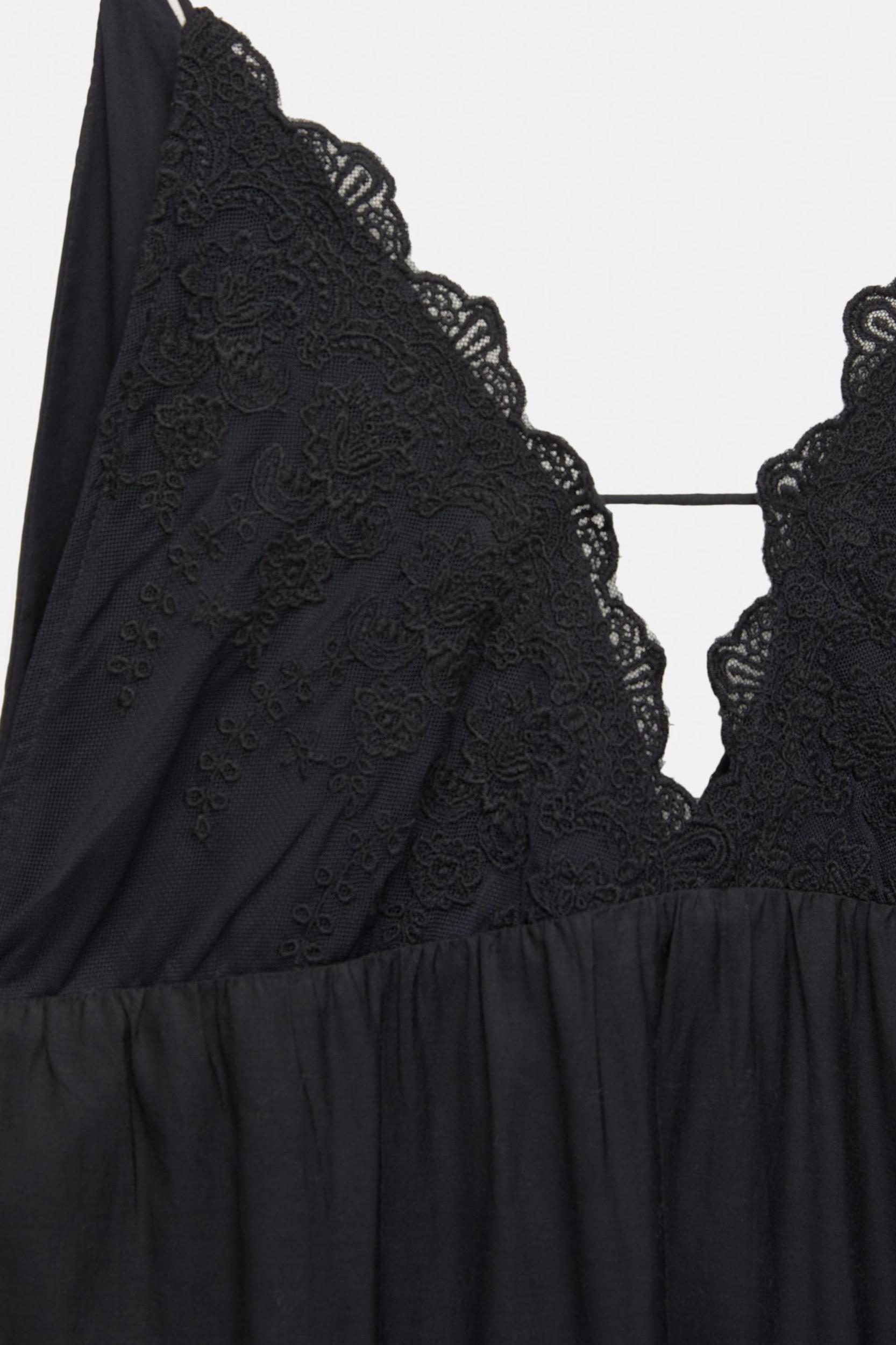 Embroidered strap midi dress Product Image