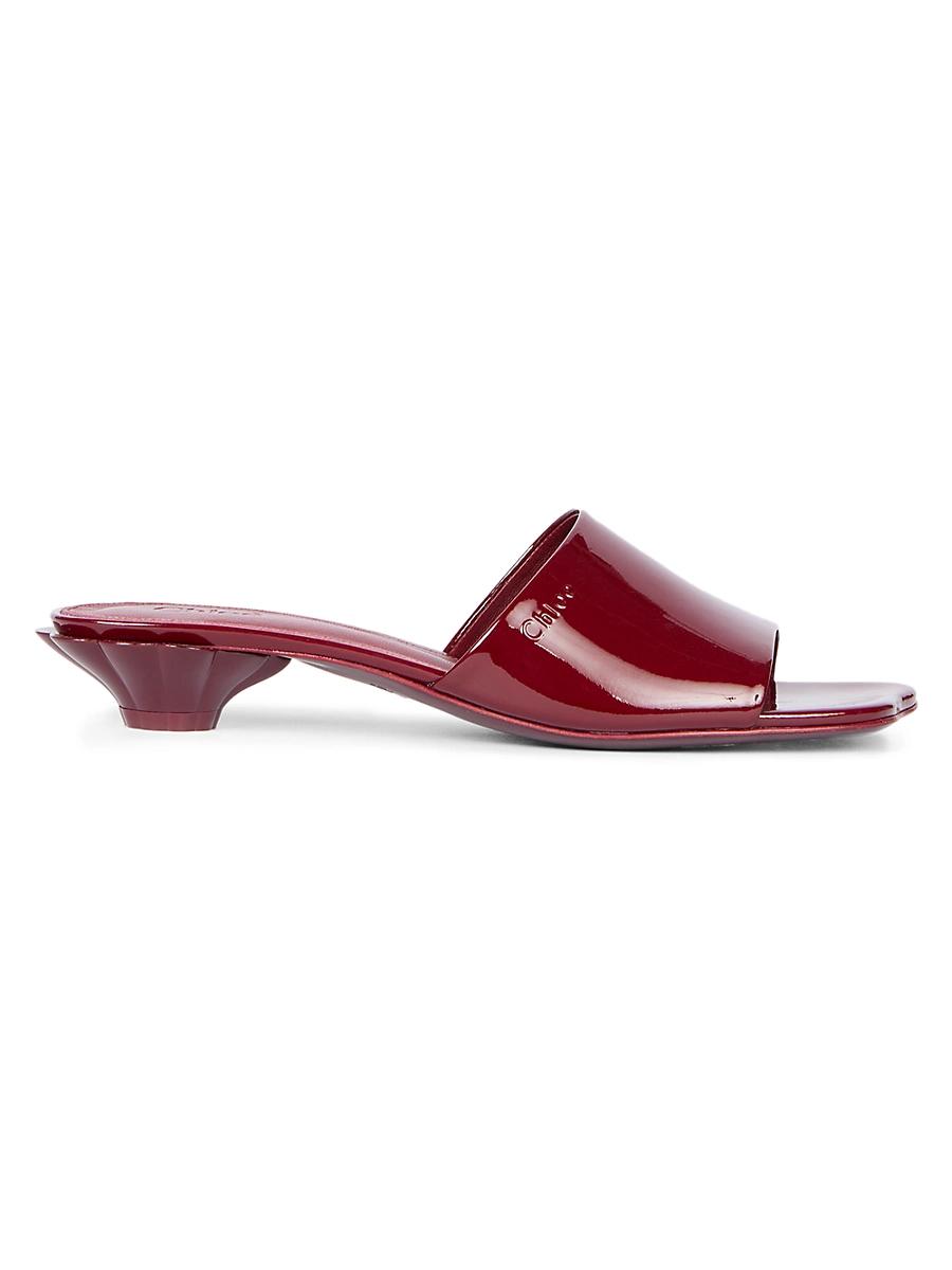 Womens Flower Mule Sandals Product Image