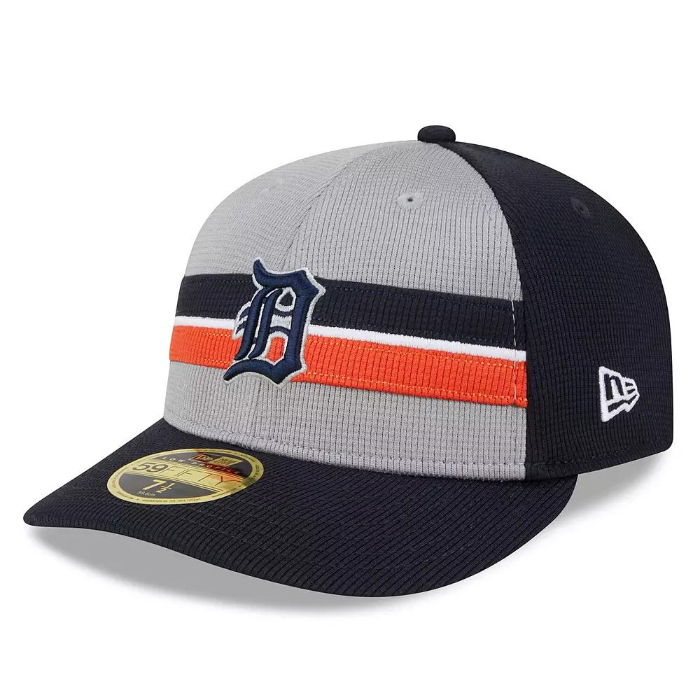 Men's New Era Gray Detroit Tigers 2024 Batting Practice Low Profile 59FIFTY Fitted Hat,  Product Image
