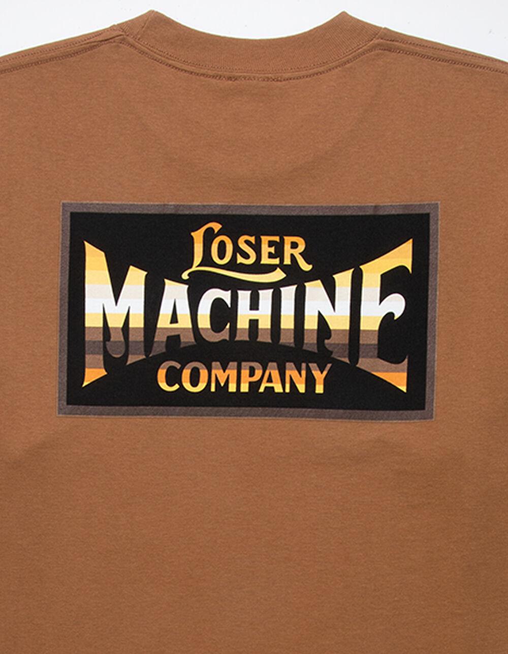 LOSER MACHINE Desert Sunset Mens Tee - BROWN Product Image