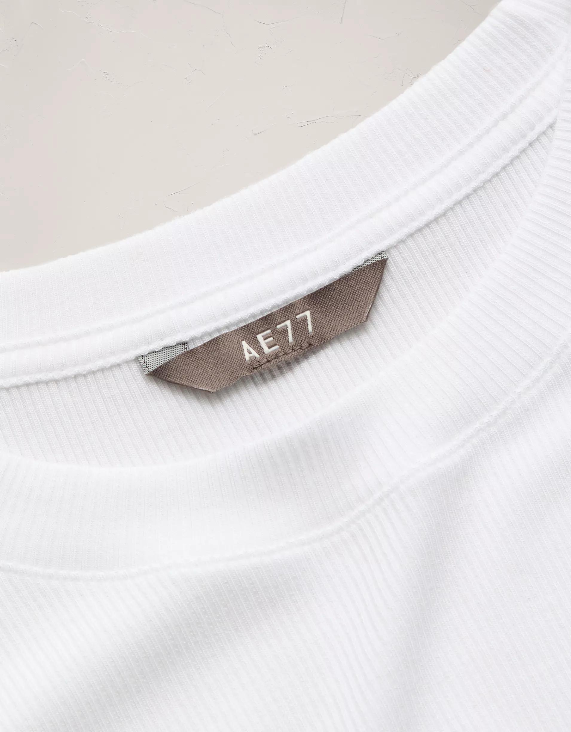 AE77 Premium Ribbed T-Shirt Product Image