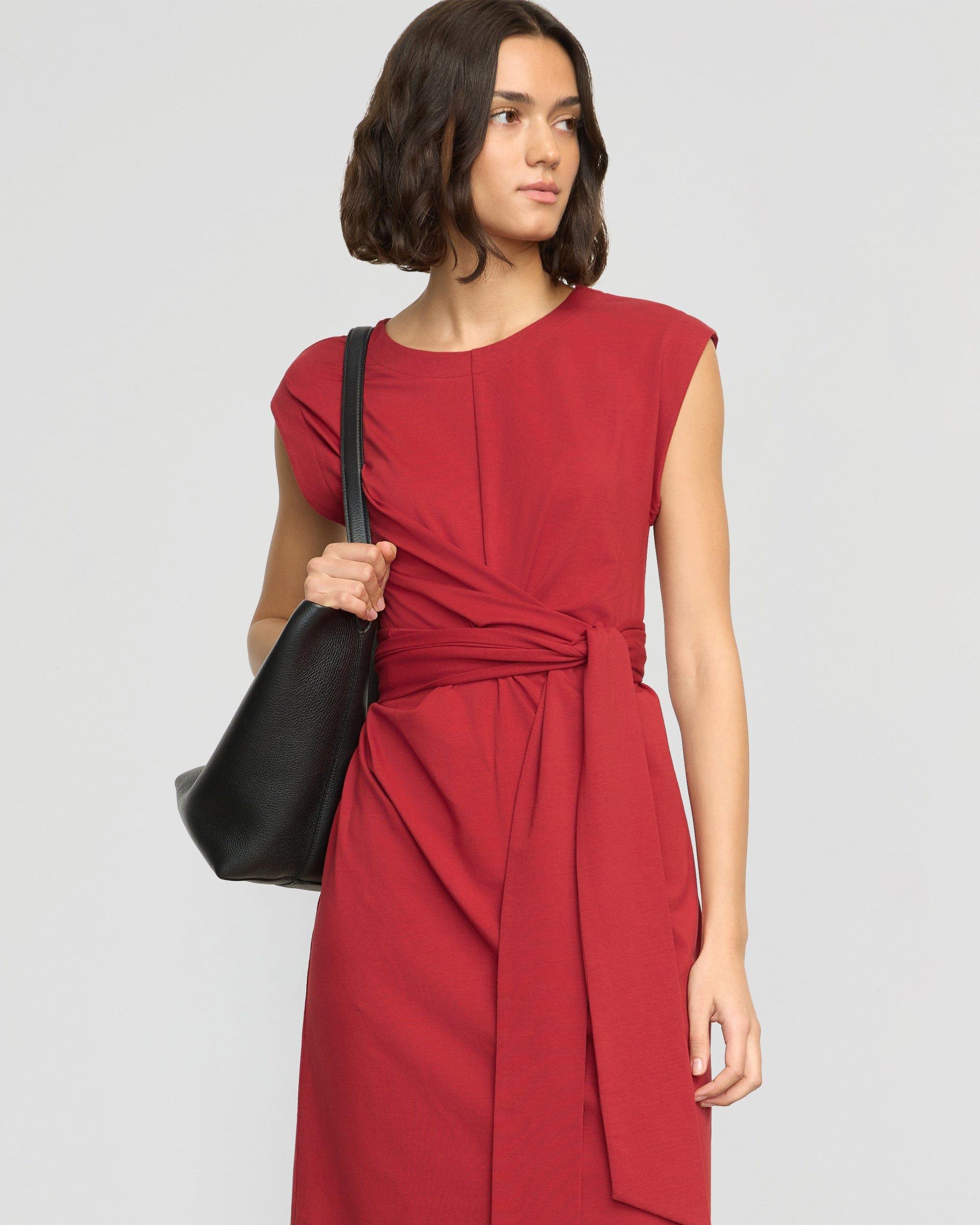 Fei Tie-Front Organic Cotton Dress Product Image