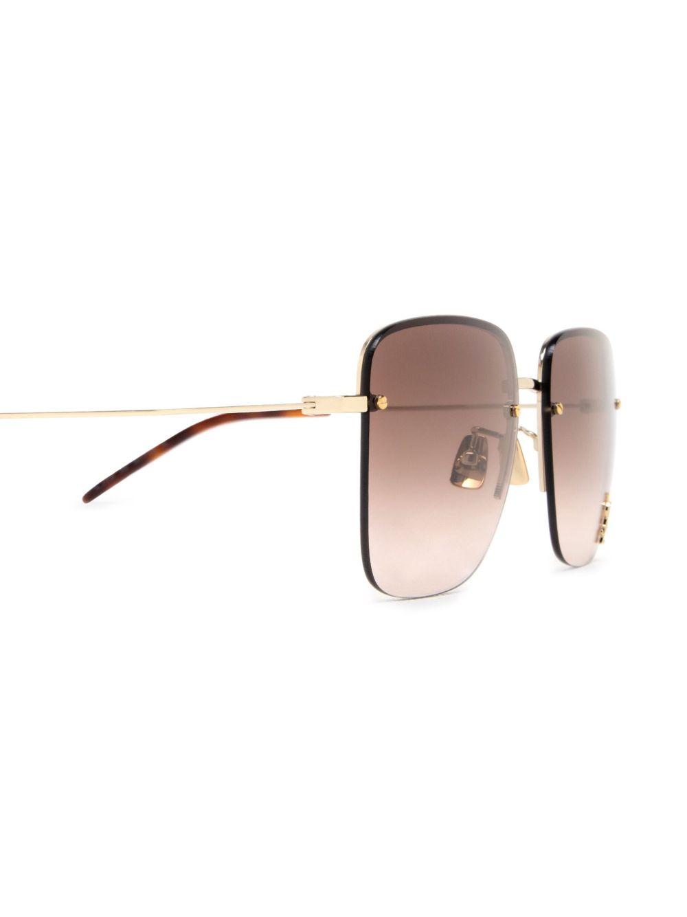 SL 312 logo plaque sunglasses Product Image