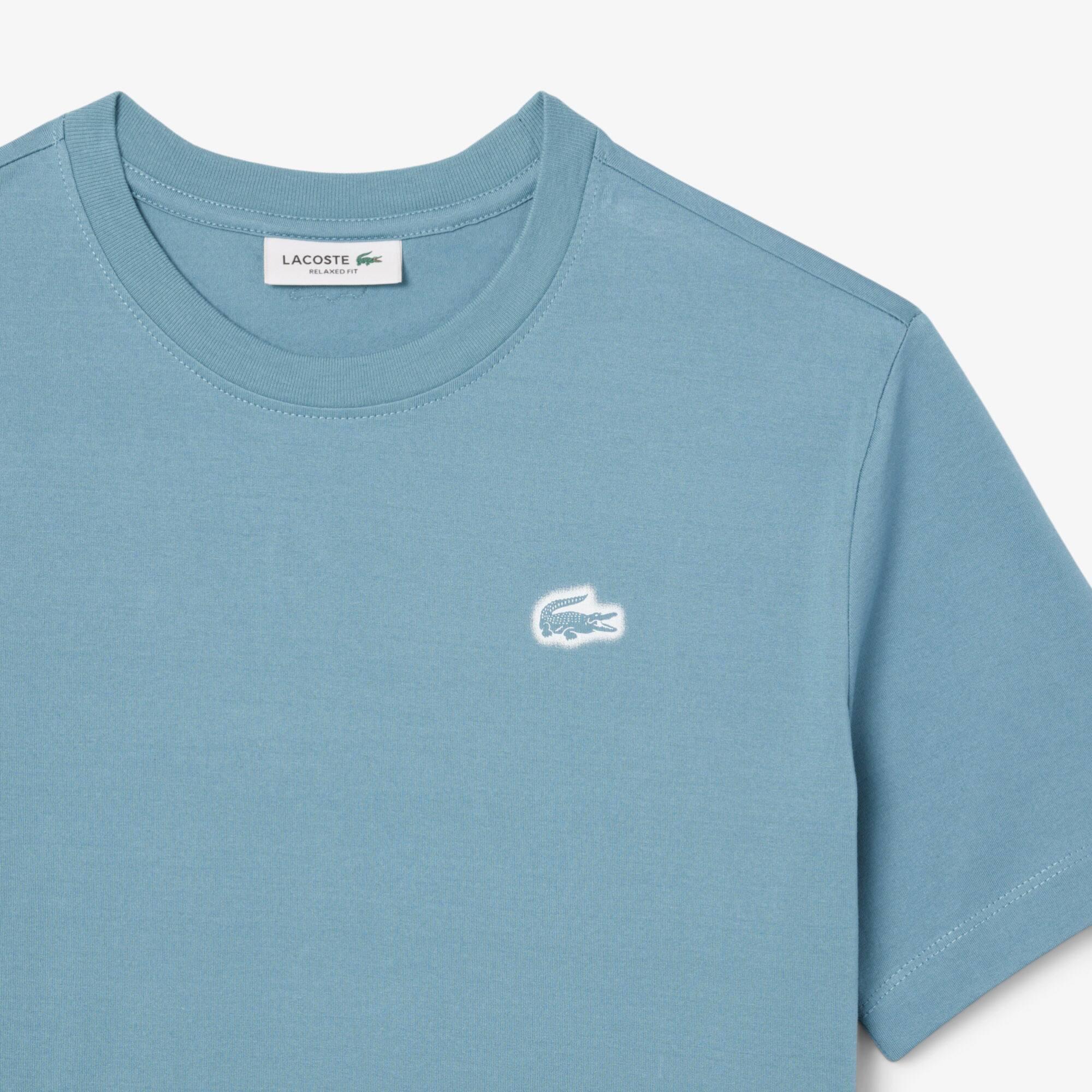 Crocodile Print Jersey T-shirt Product Image