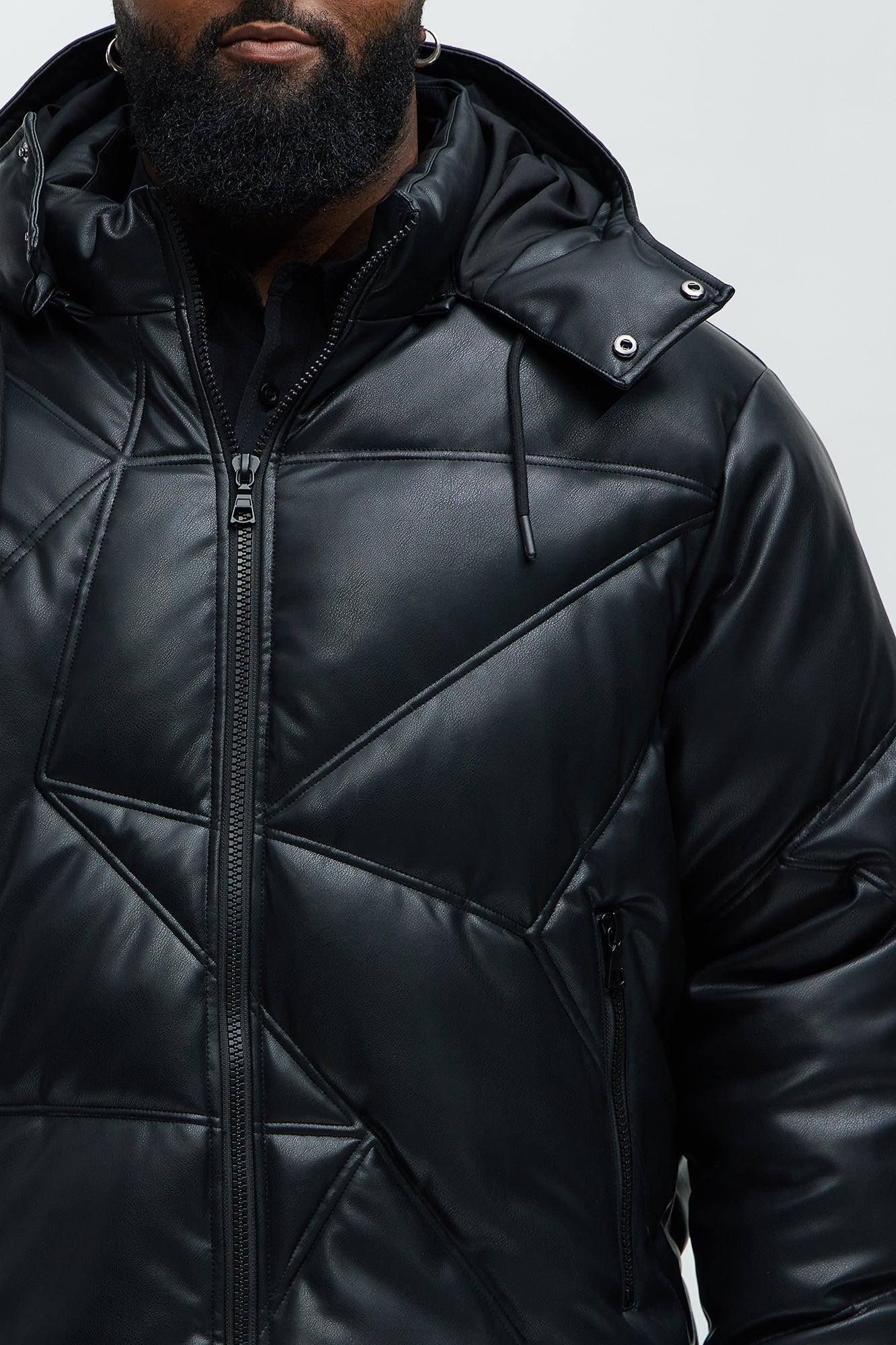 Looking For Me Padded Hood Puffer - Black Product Image