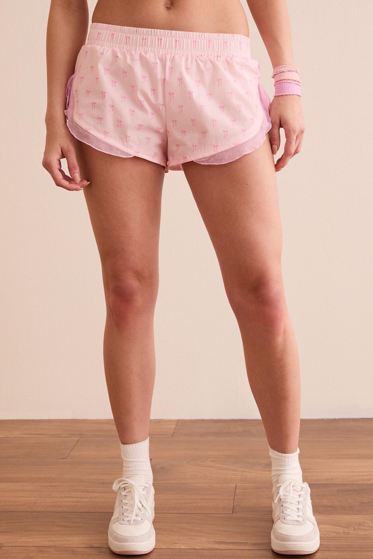 Bliss Bow Ruffle Shorts Product Image