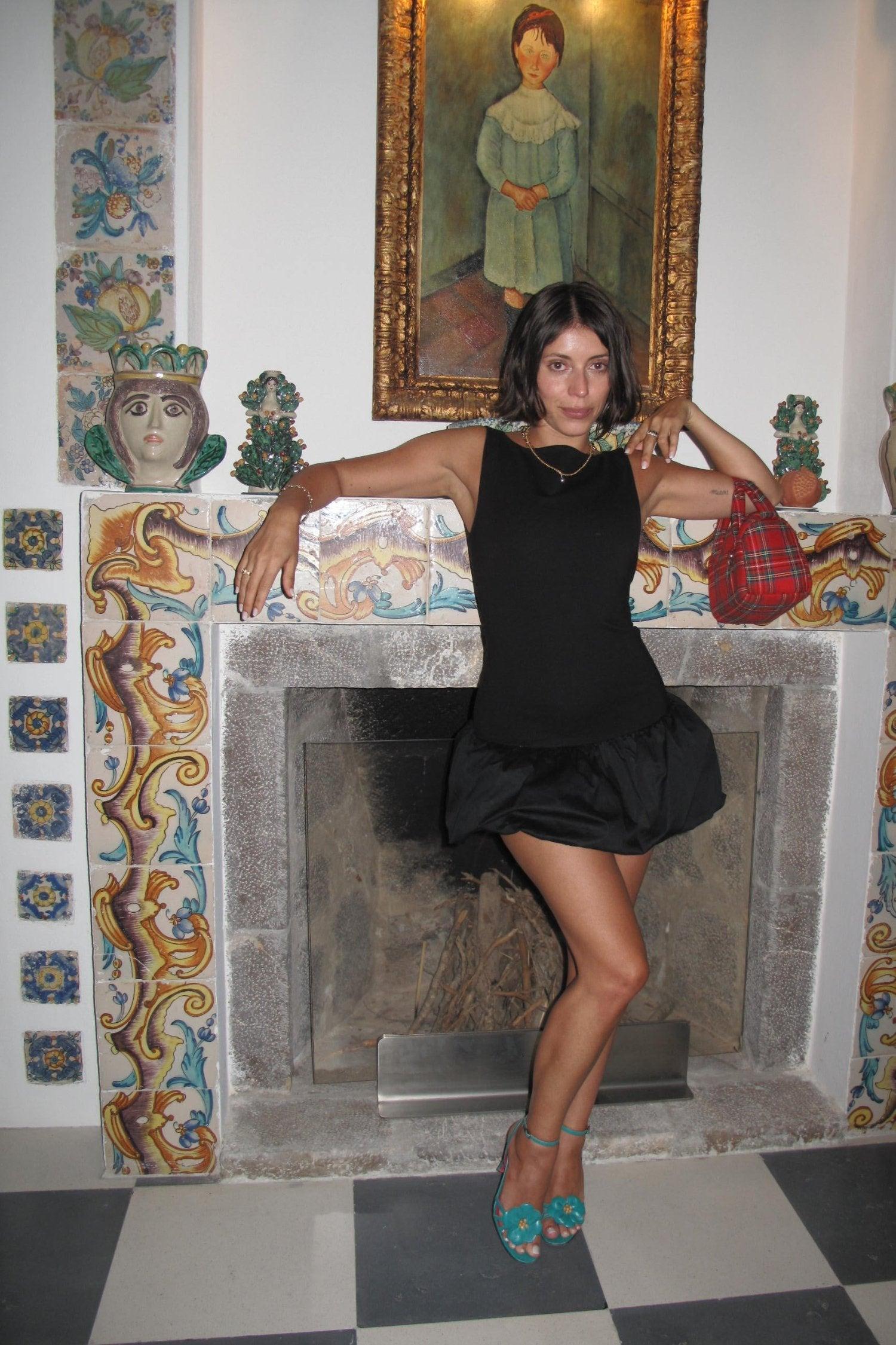 PAMELA DRESS - BLACK Product Image