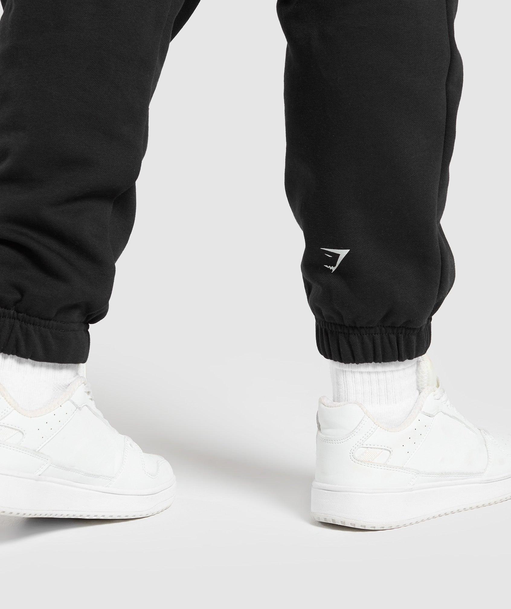 Gymshark Strength Department Graphic Joggers - Black Female Product Image