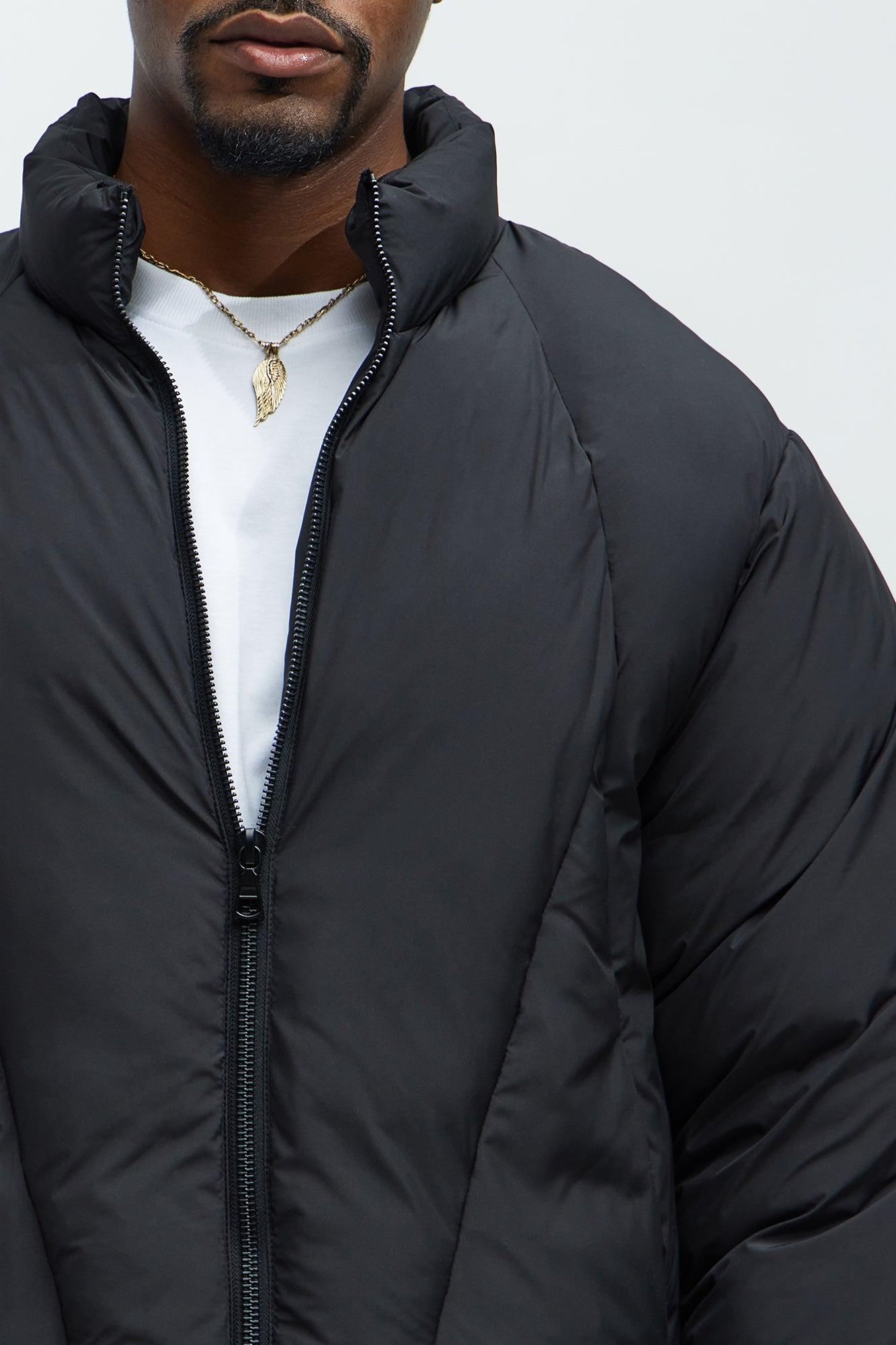 Found The Way Puffer Jacket - Black Product Image