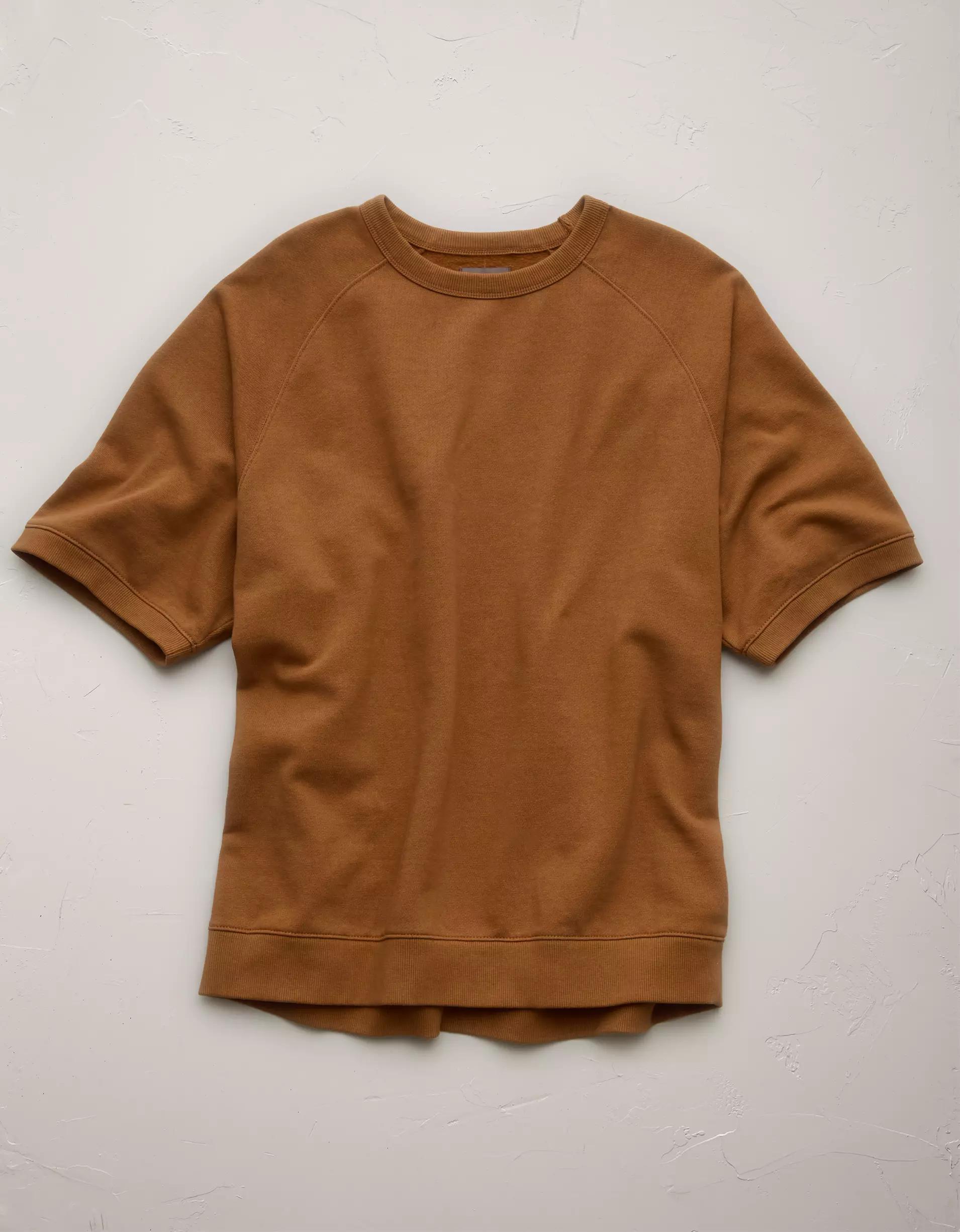 AE77 Premium Short-Sleeve Sweatshirt Product Image
