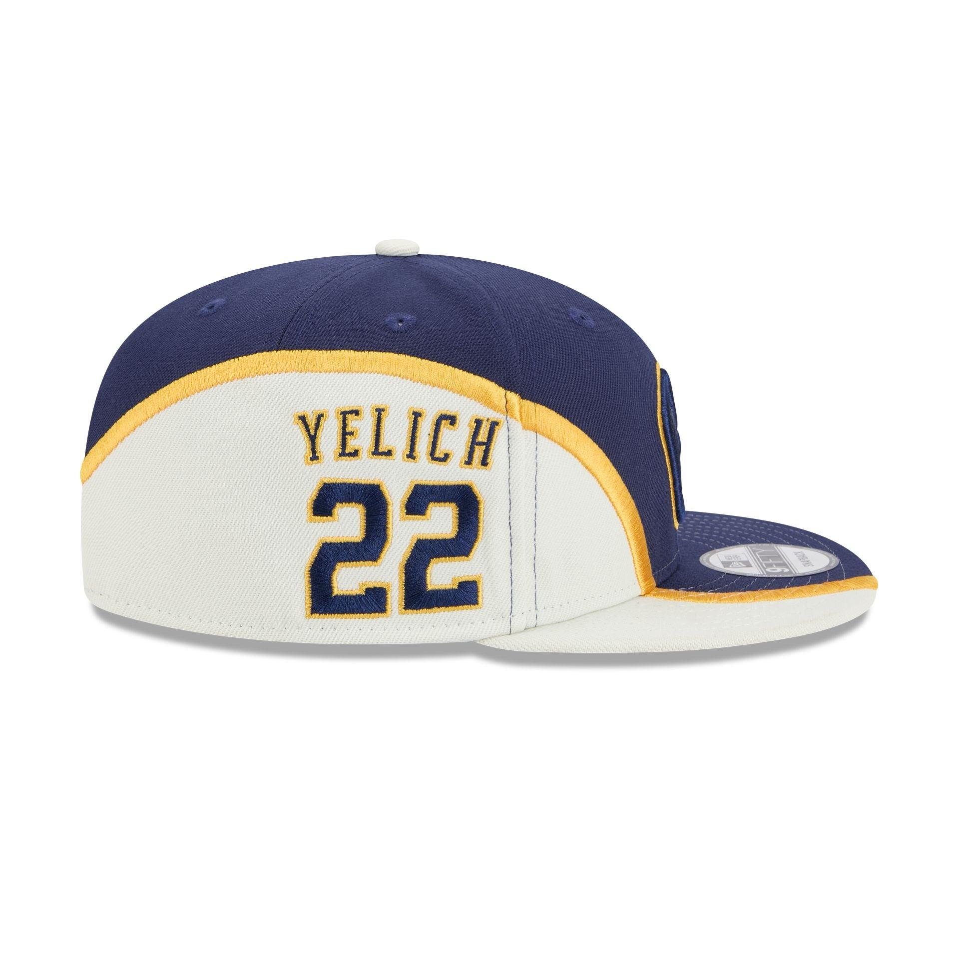 Milwaukee Brewers Christian Yelich 9FIFTY Snapback Hat Male Product Image