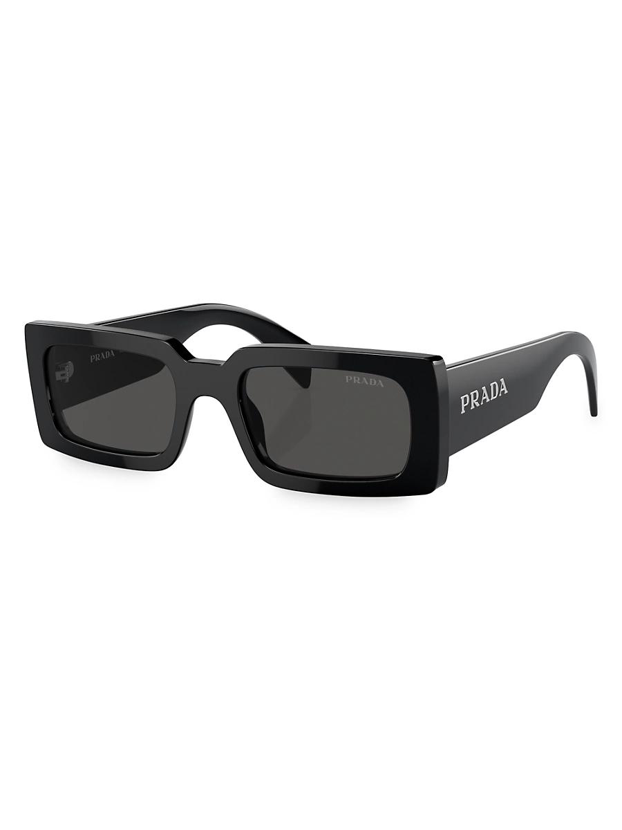 Mens Acetate Rectangle Sunglasses Product Image