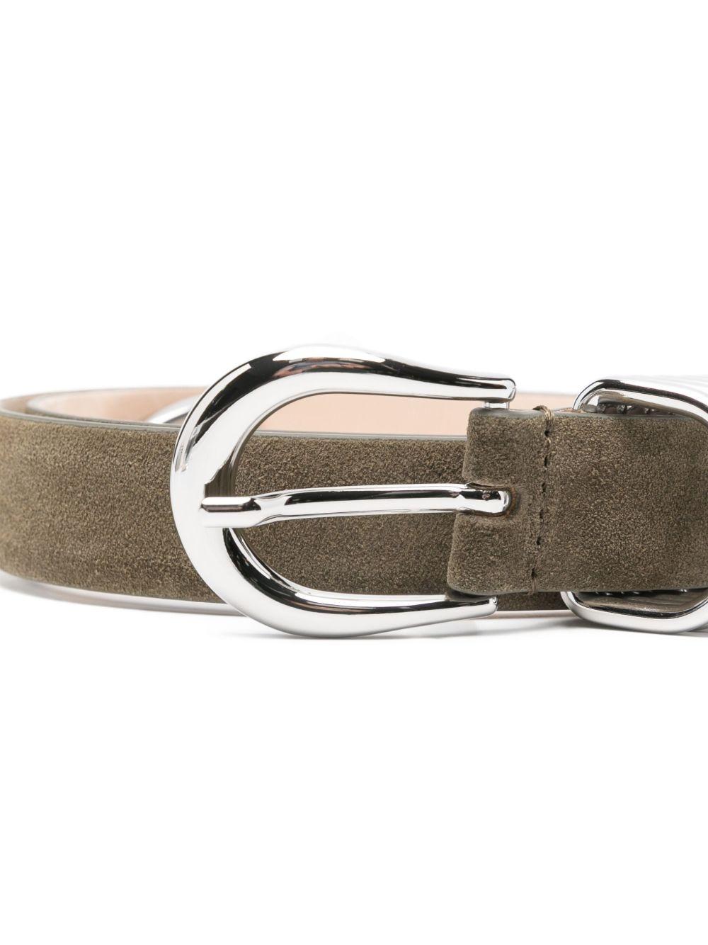 Hollyhock suede belt Product Image