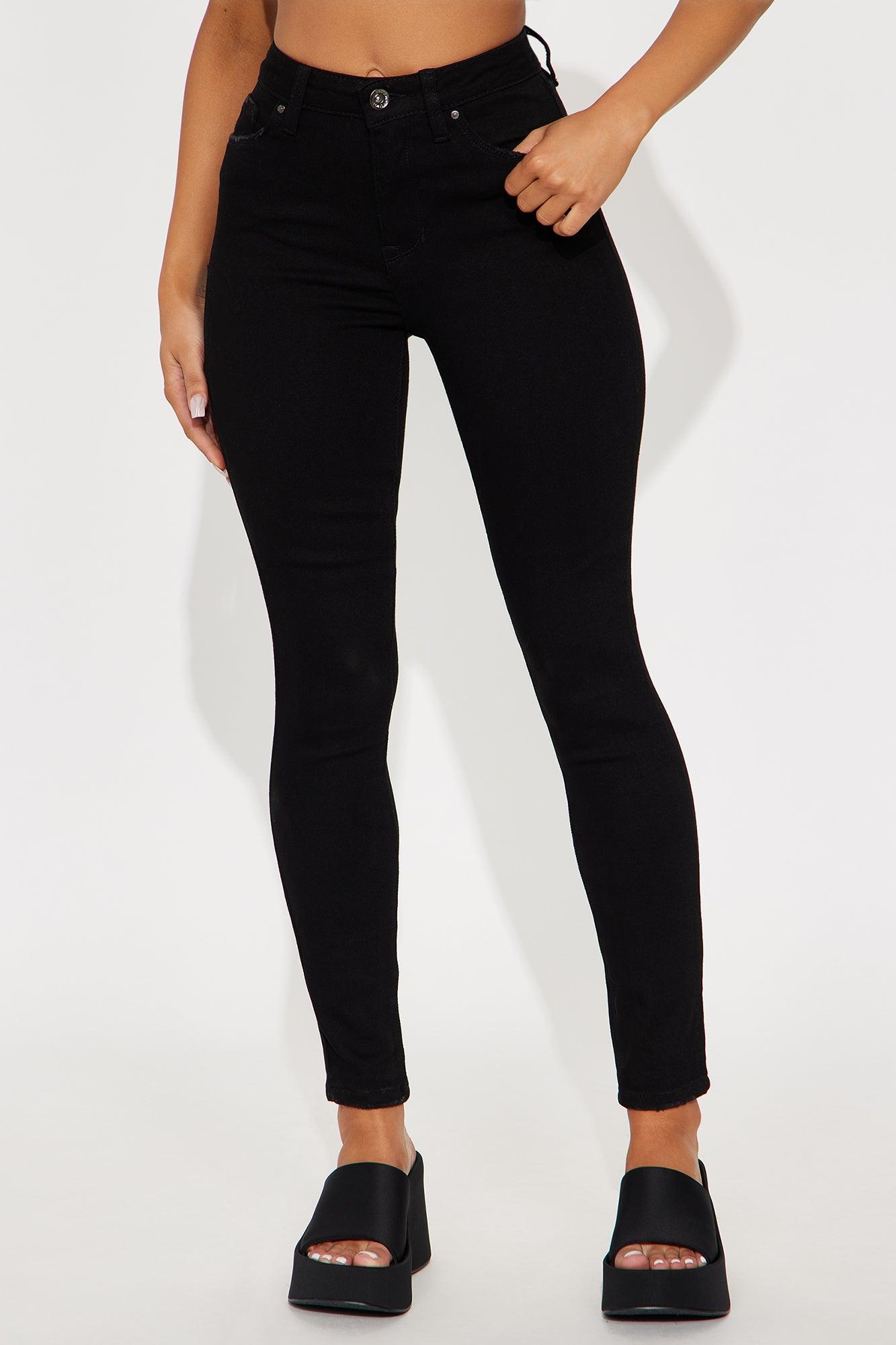 Midnight Rush Stretch Skinny Jeans - Black Female Product Image