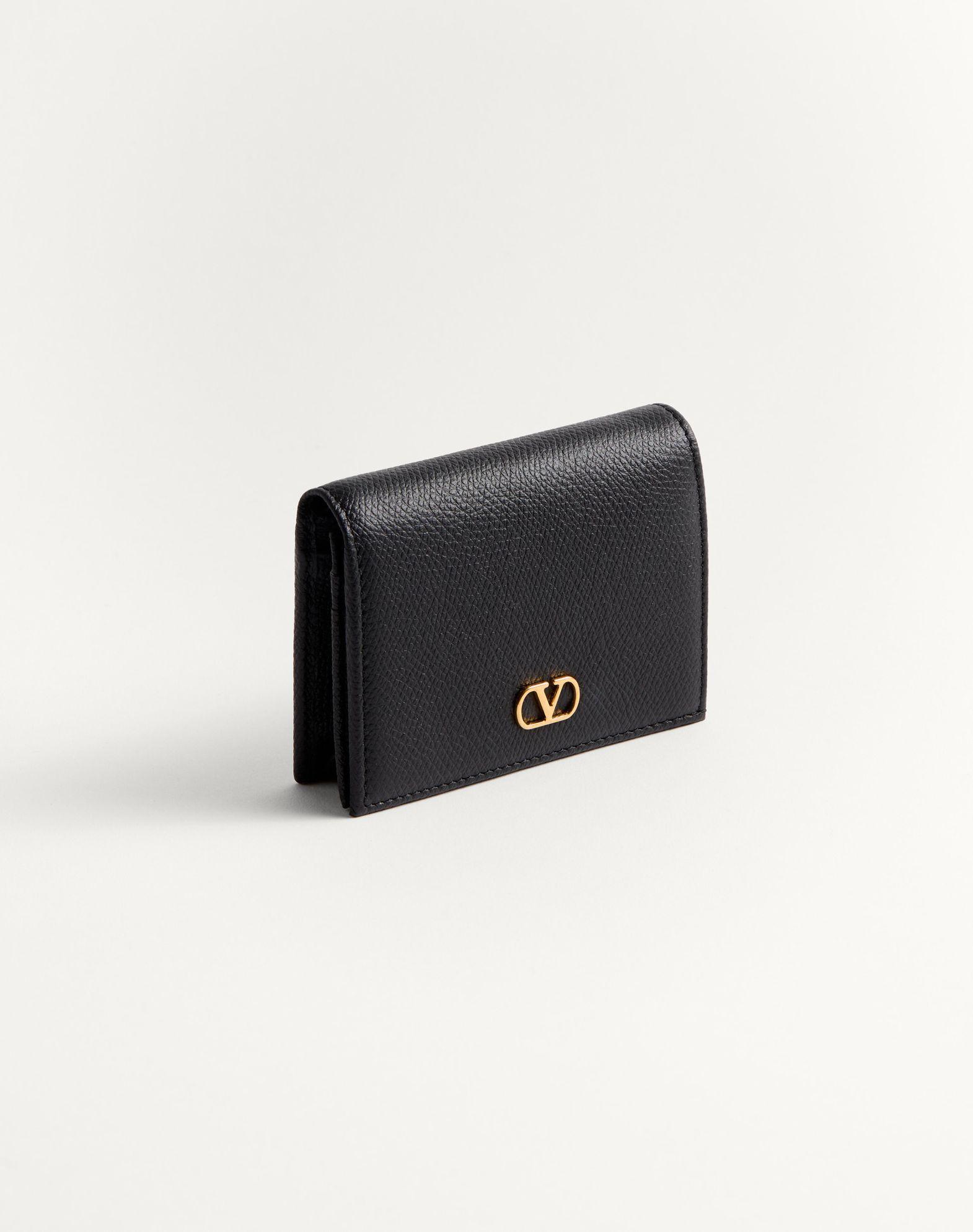 Vlogo Signature Grainy Calfskin Wallet Product Image