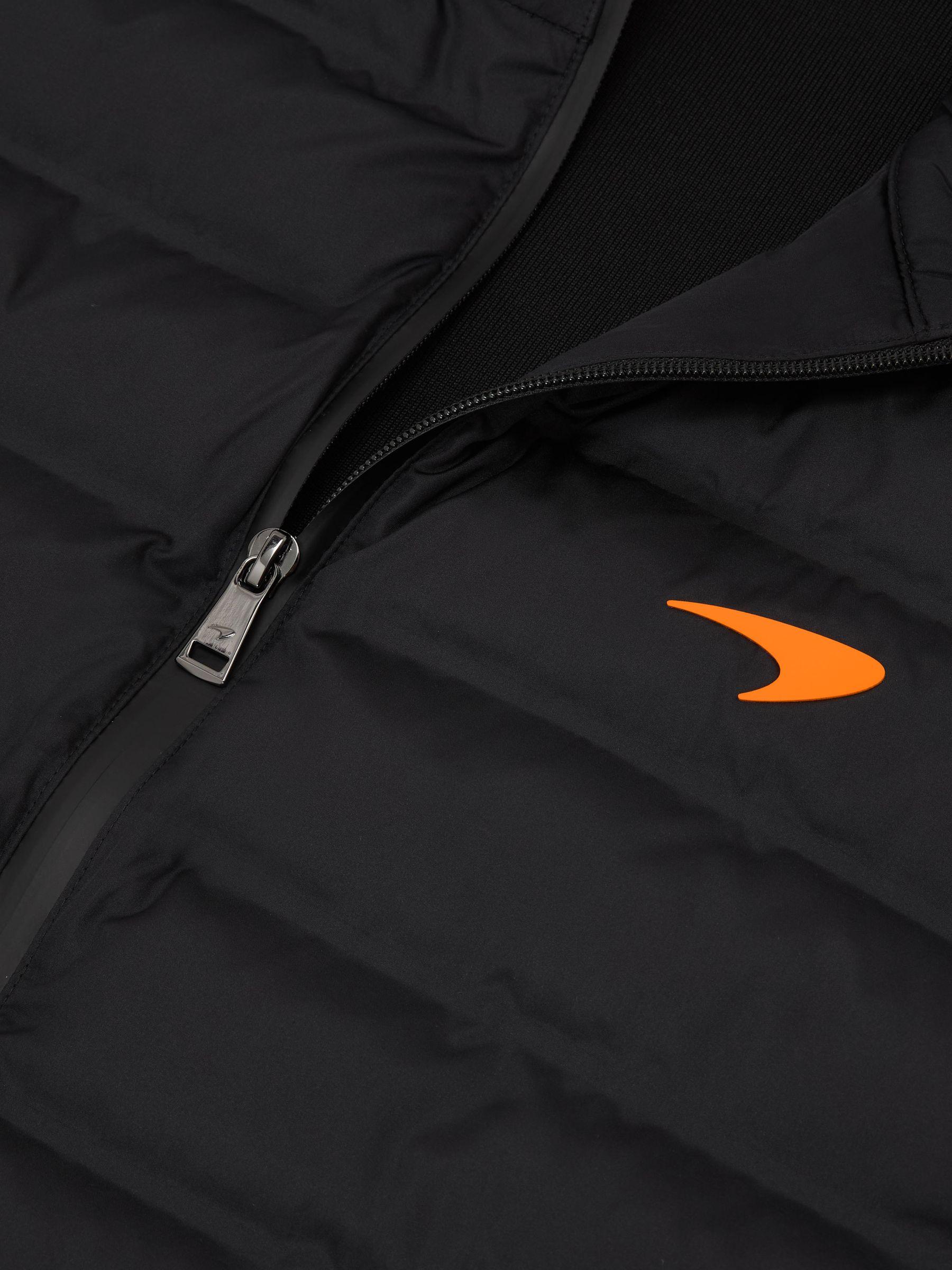 McLaren Racing Hybrid Quilted Gilet in Black Product Image