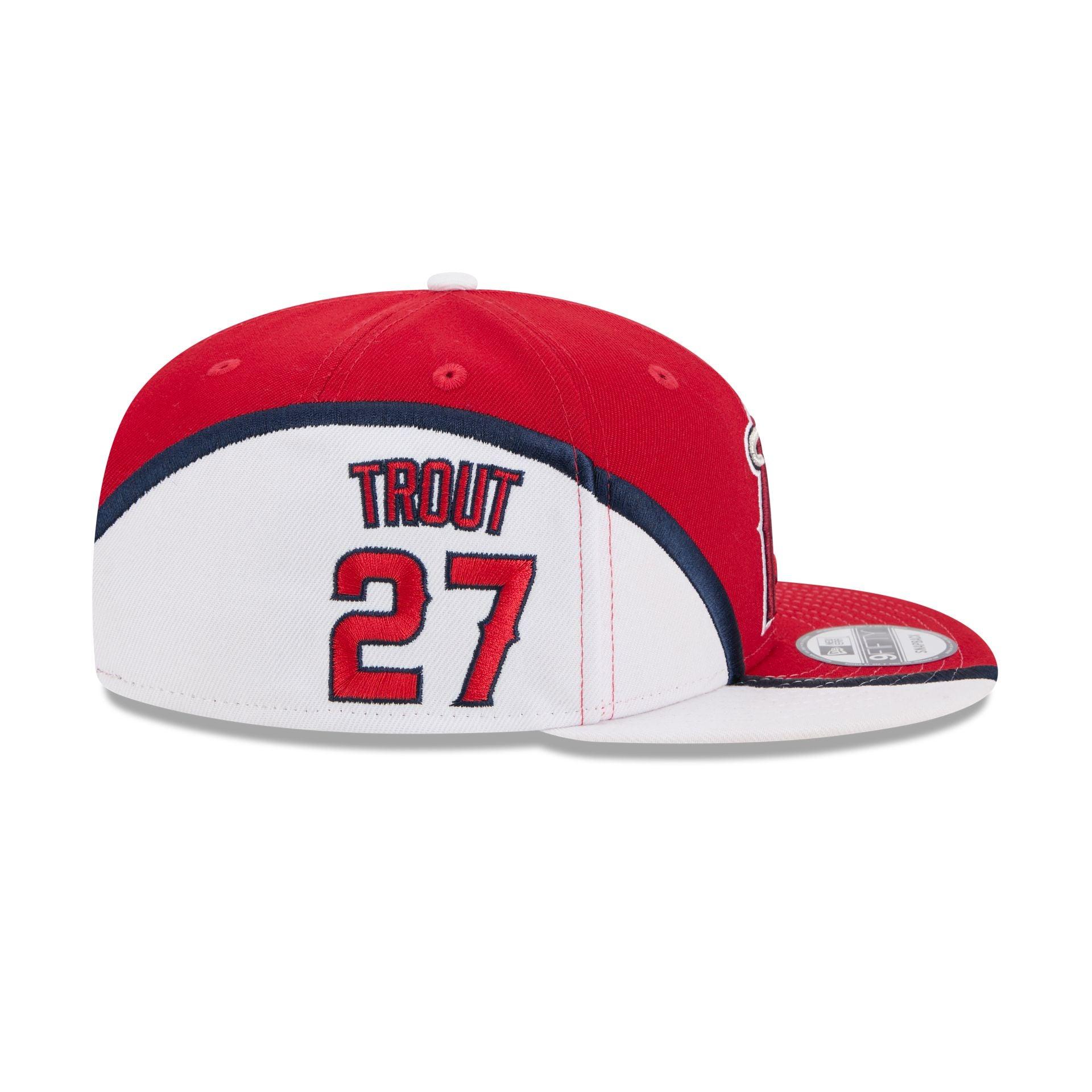 Los Angeles Angels Mike Trout 9FIFTY Snapback Hat Male Product Image