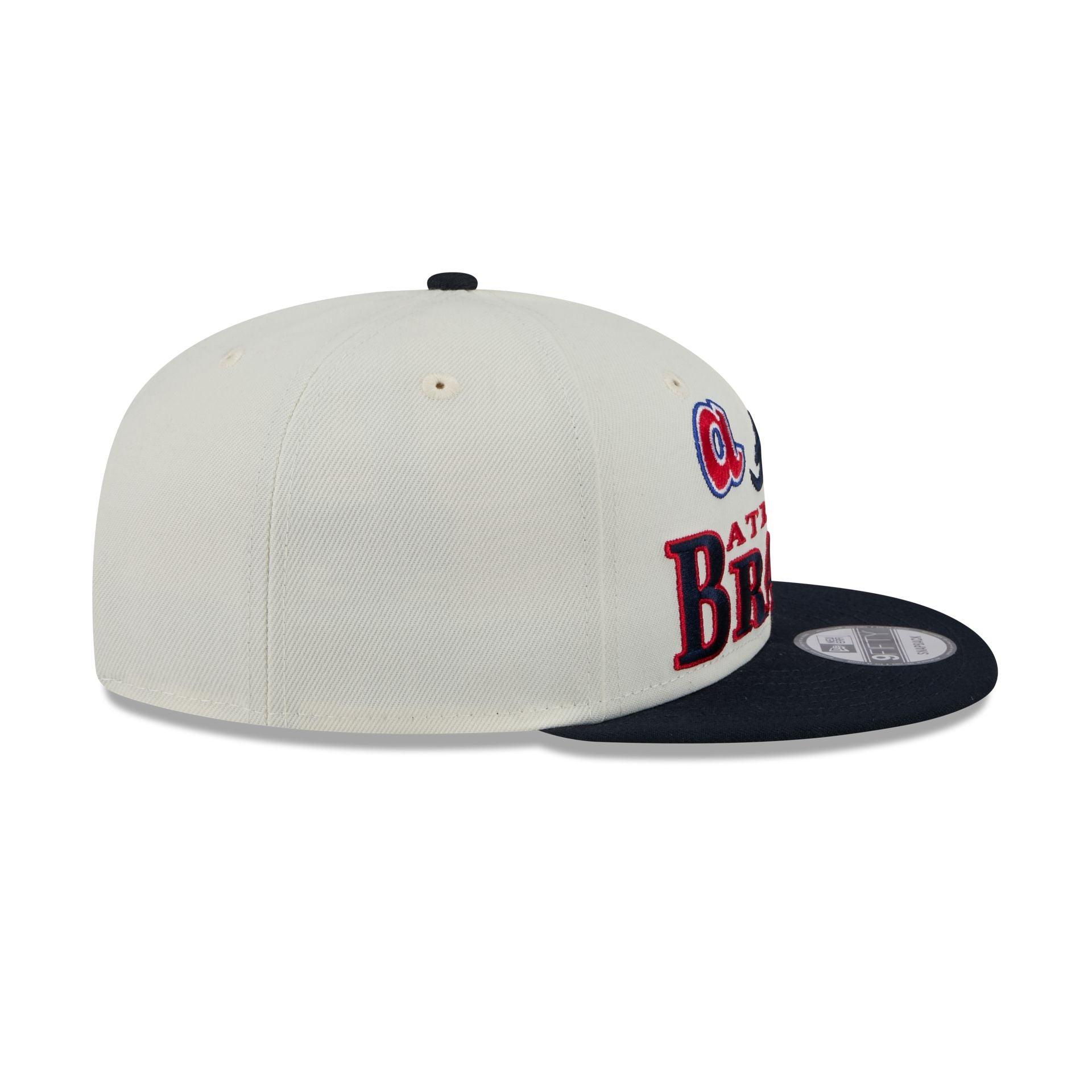 Atlanta Braves Archive 9FIFTY Snapback Hat Male Product Image
