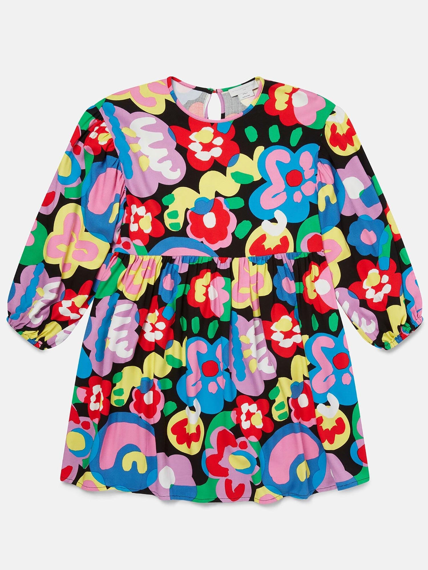 Stella McCartney Abstract Print Twill Dress Product Image