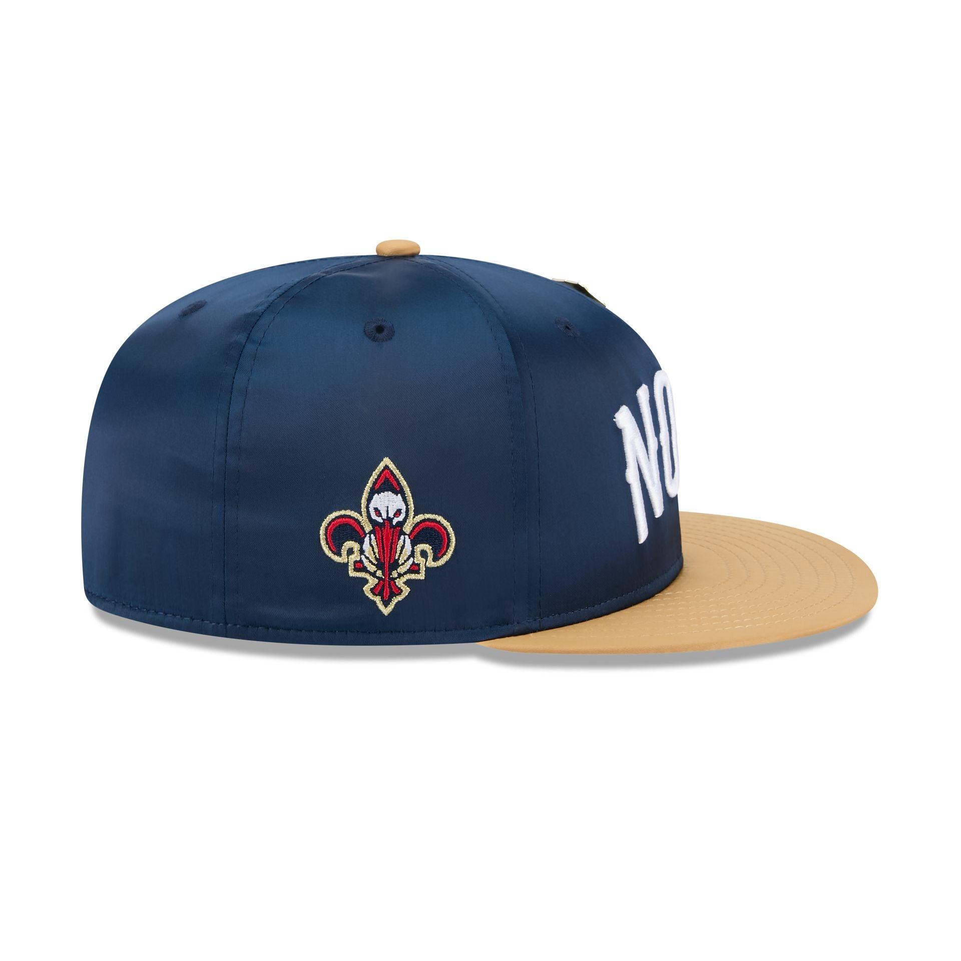 New Orleans Pelicans Spring Satin 59FIFTY Fitted Hat Male Product Image