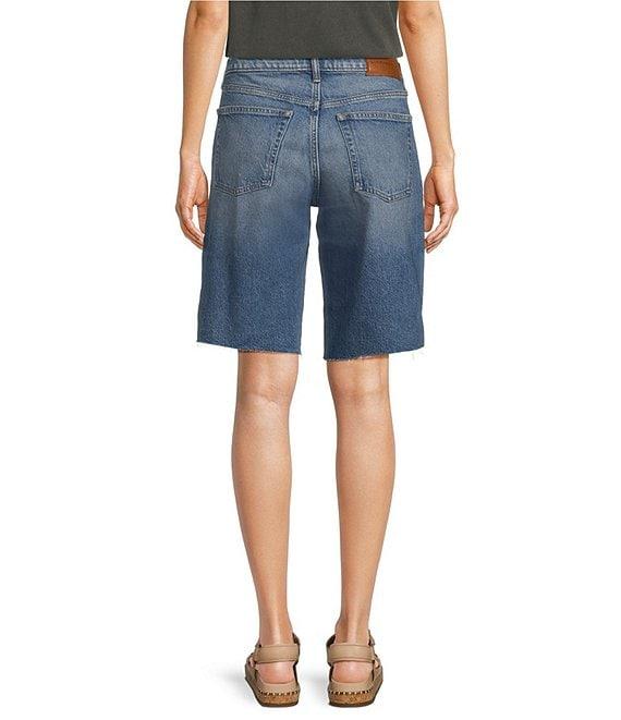 Lucky Brand Stretch Denim Bermuda Shorts Product Image