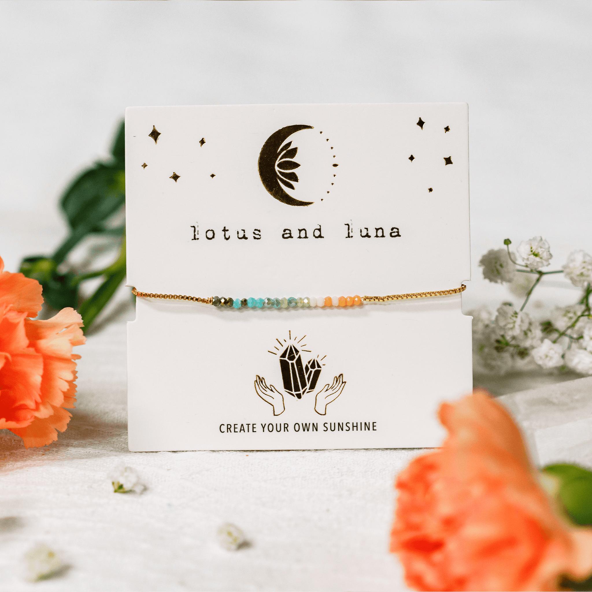 "Create Your Own Sunshine" Goddess Bracelet Product Image