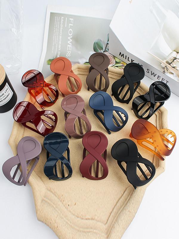 Geometric Hollow Hair Clips Product Image