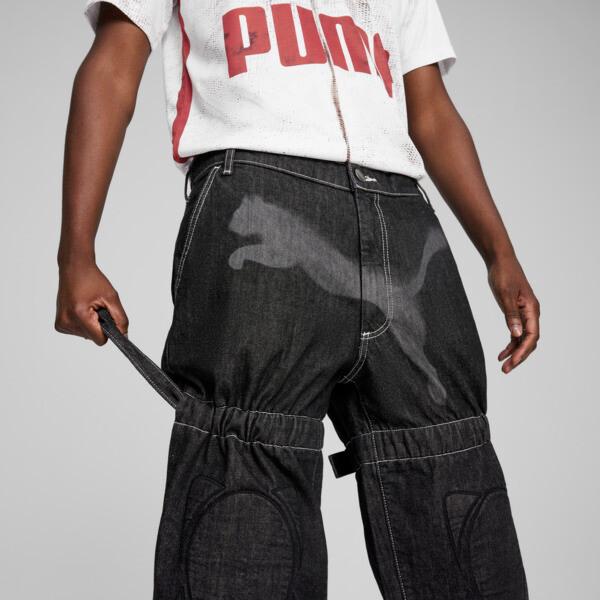 A$AP ROCKY x PUMA Knee Pad Men's Pants in Black/Denim Product Image