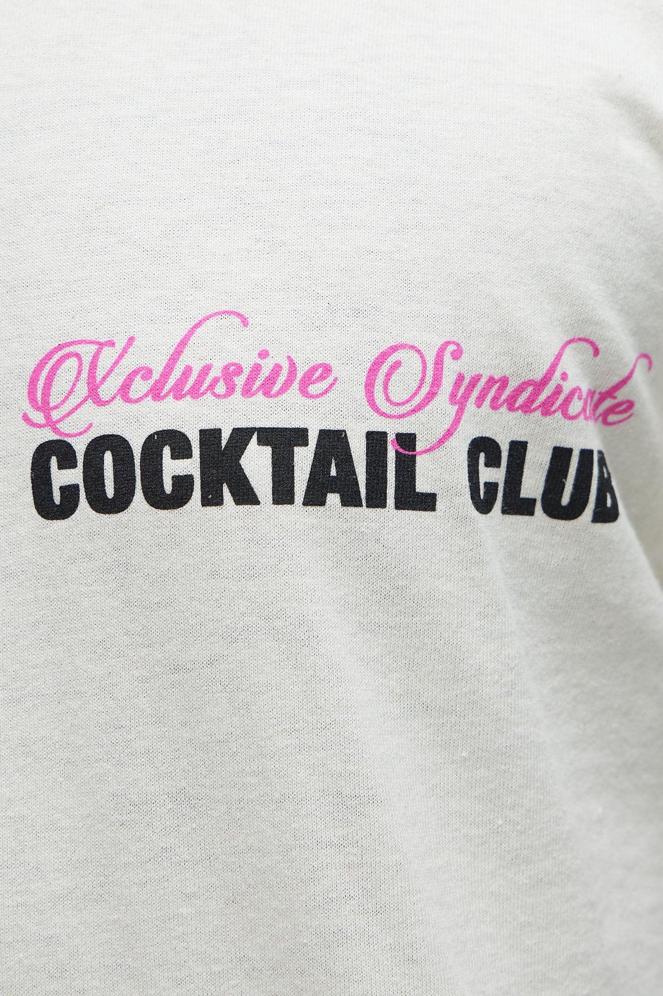 Xclusive Syndicate Short Sleeve Tee - Cream Male Product Image
