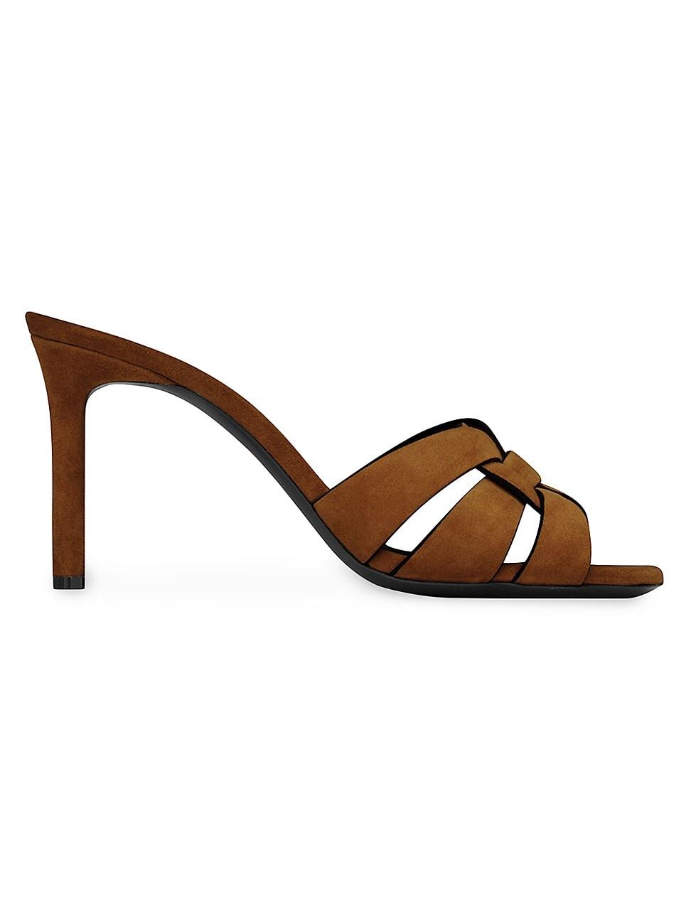 Womens Tribute Mules In Suede Product Image