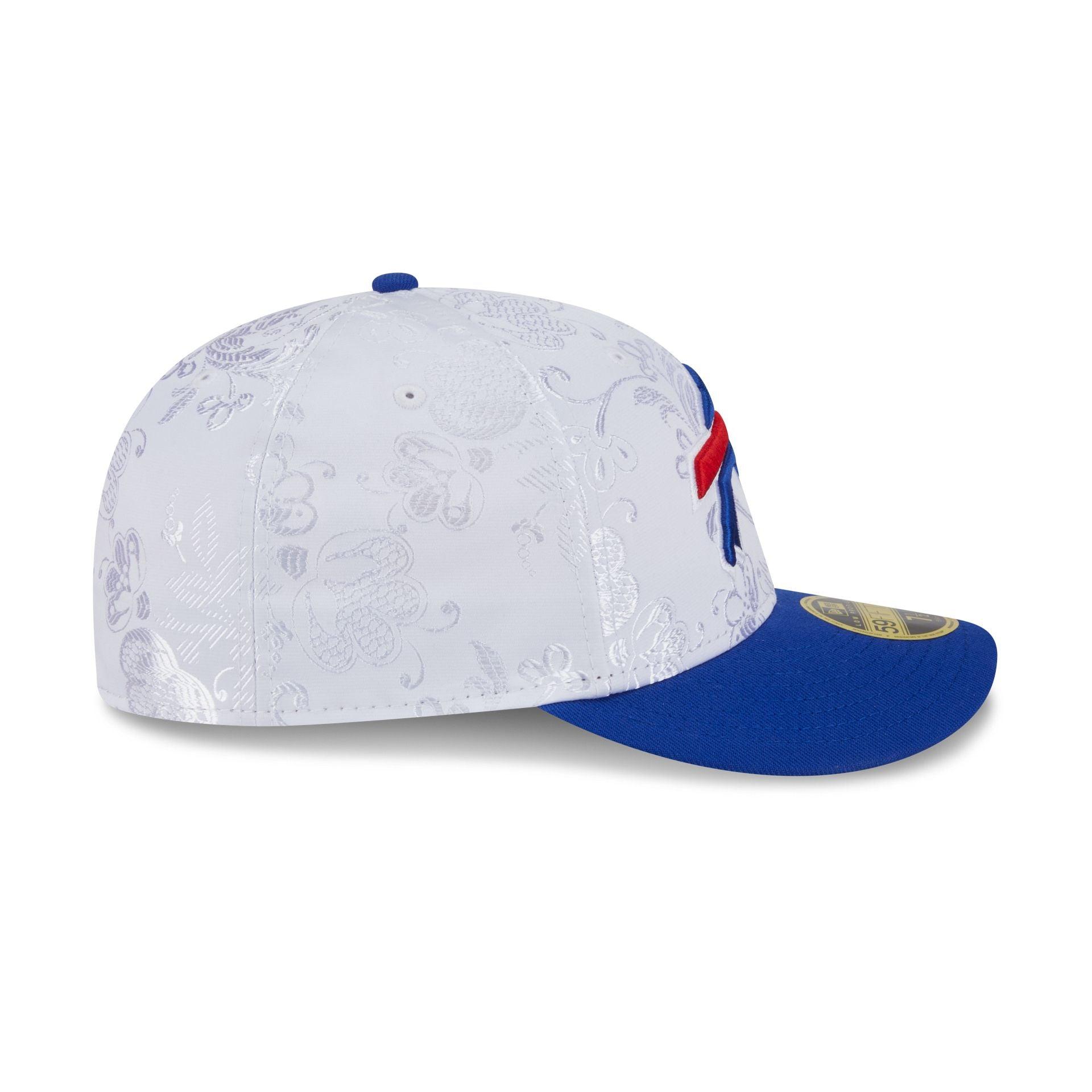 Buffalo Bills Floral Shine Low Profile 59FIFTY Fitted Hat Male Product Image