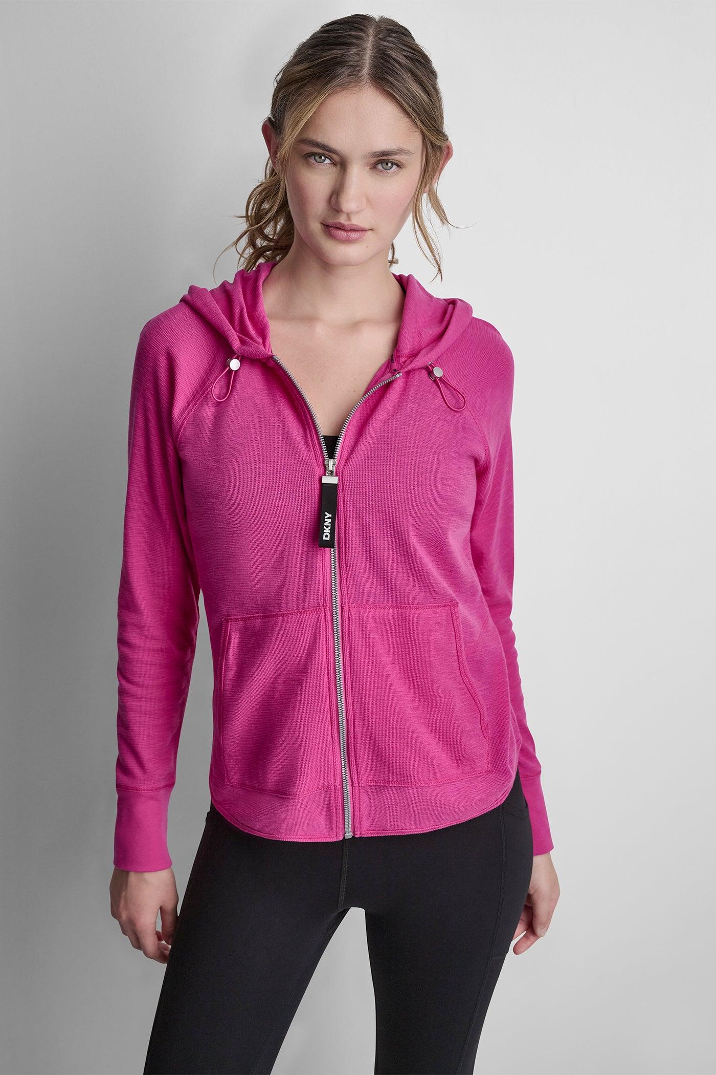 MINI WAFFLE FULL-ZIP HOODIE Product Image