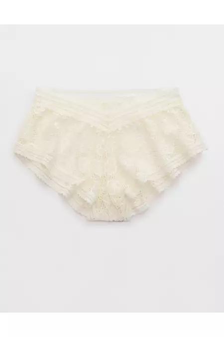 Show Off Beachside Lace Flirtie Shortie Underwear Women's Product Image