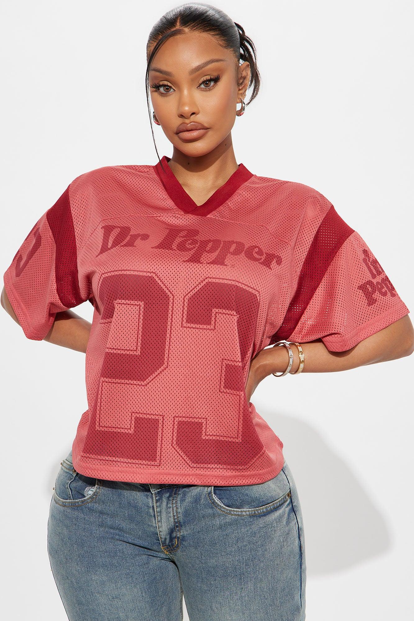 Dr Pepper Jersey Tee - Red Product Image