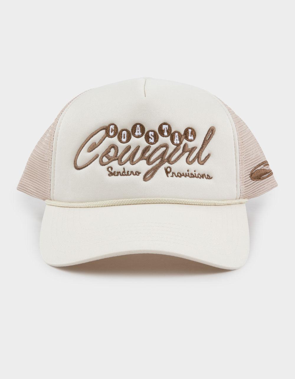 SENDERO PROVISIONS CO. Coastal Cowgirl Trucker Hat - NATURAL Product Image