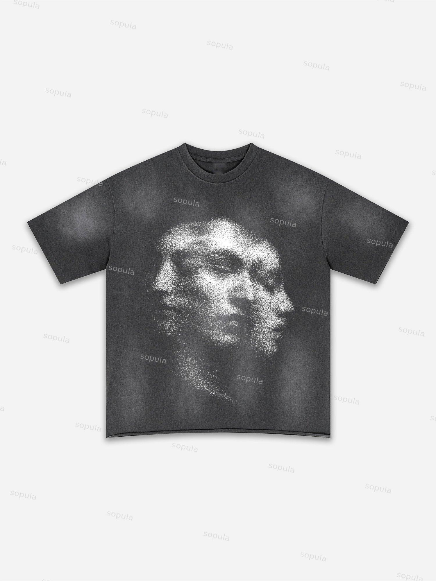 Child Of God Print Washed T-shirt Product Image