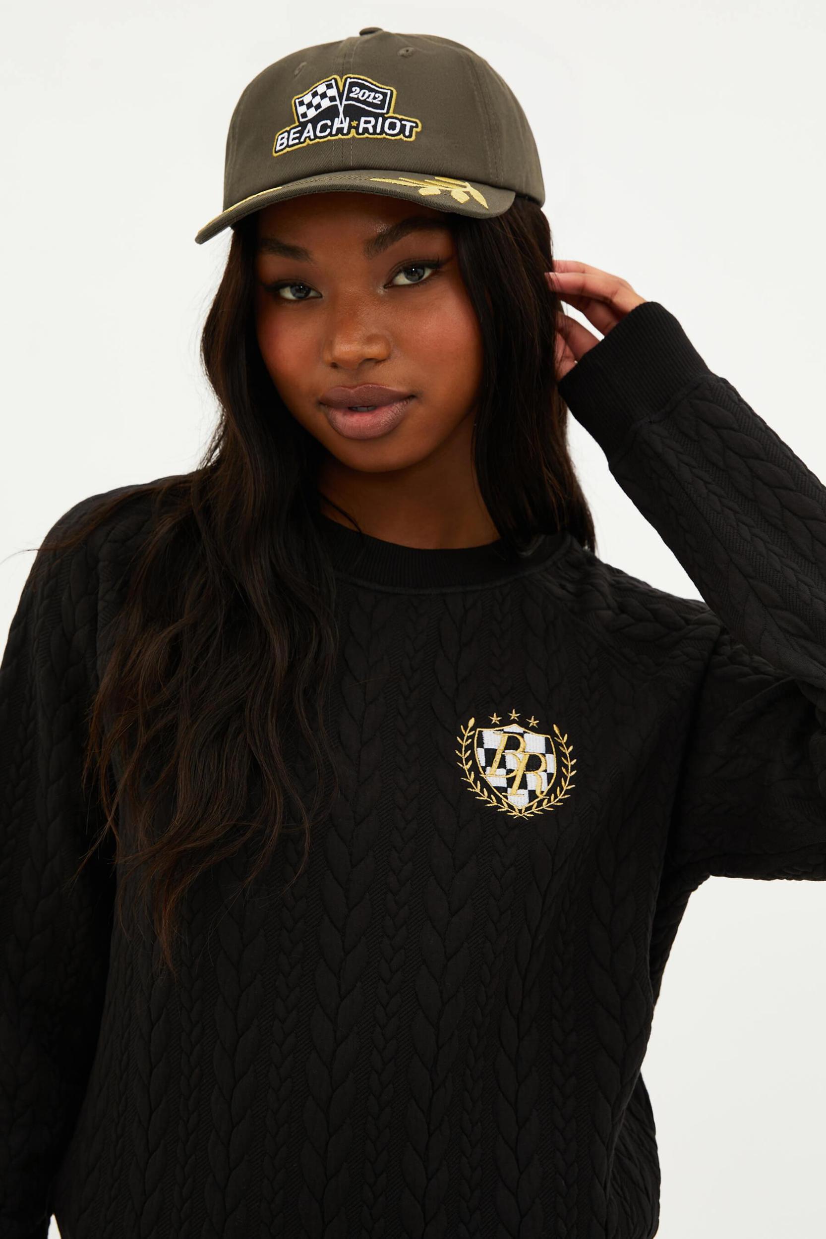 Beach Riot Dad Hat Olive Product Image